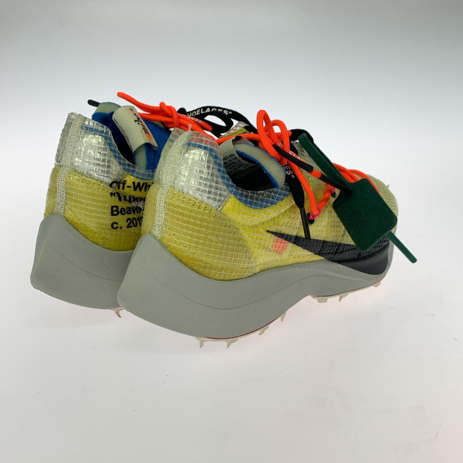 スニーカー ×off-white WMNS VAPOR STREET YELLOW 27cm (US9 UK8 1/2 EU44)