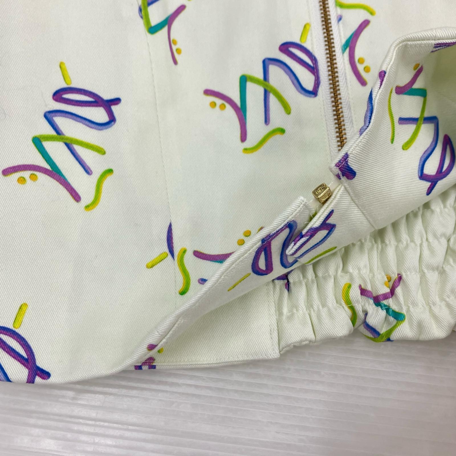 半袖Tシャツ パワーショルダートップス ホワイト