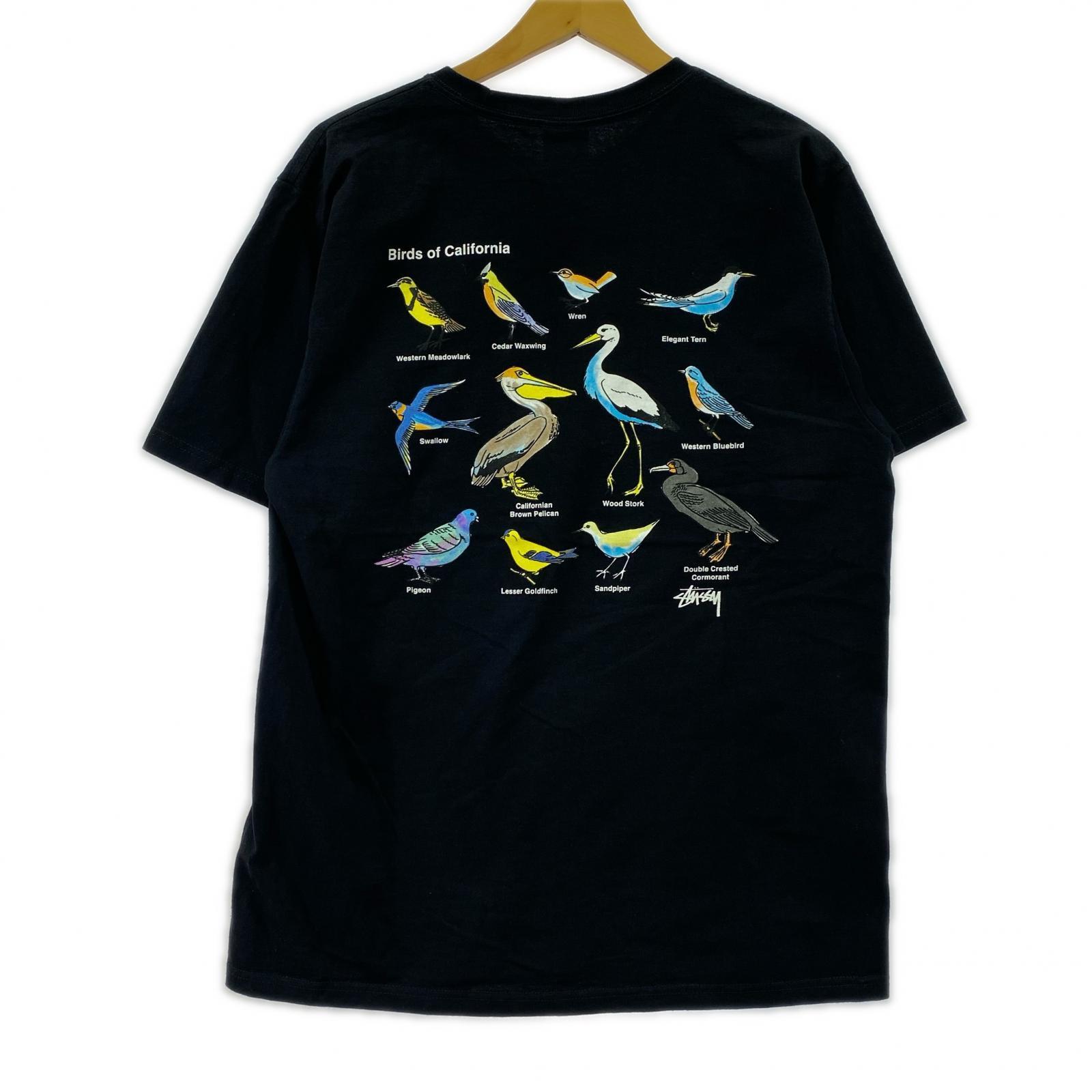 半袖Tシャツ CALIFORNIA BIRDS TEE 黒(M) M ブラック