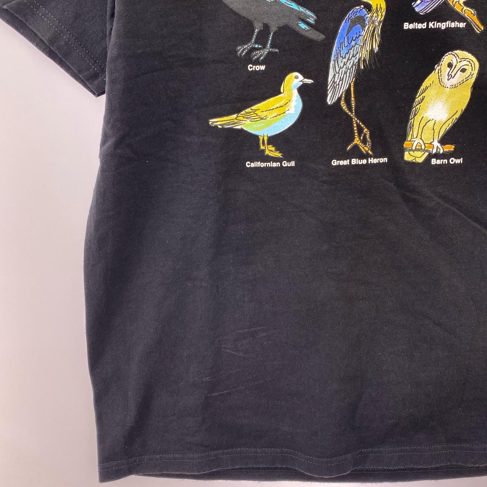 半袖Tシャツ CALIFORNIA BIRDS TEE 黒(M) M ブラック