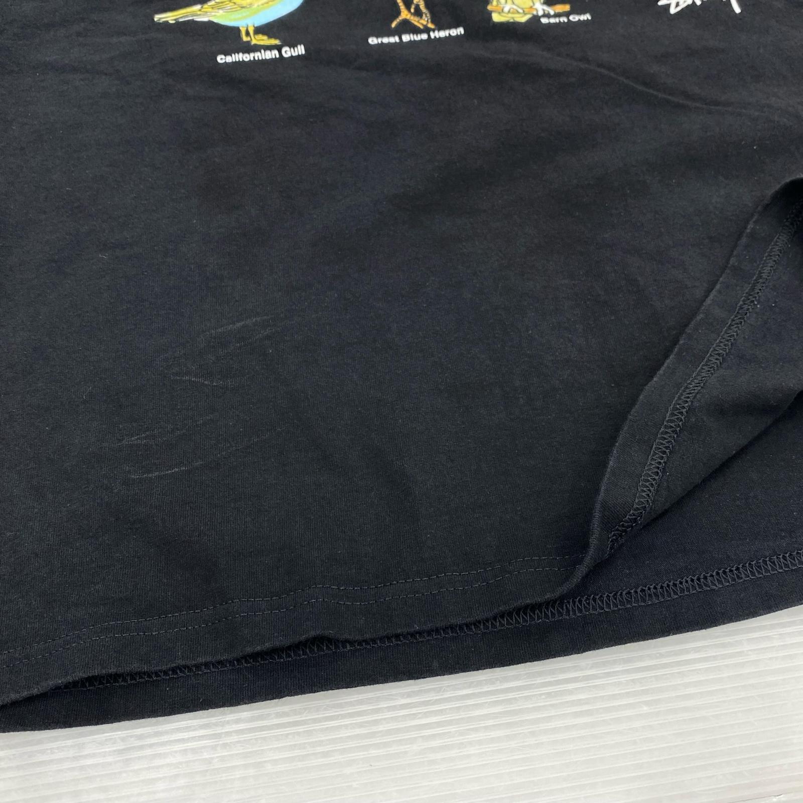 半袖Tシャツ CALIFORNIA BIRDS TEE 黒(M) M ブラック