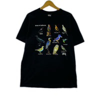半袖Tシャツ CALIFORNIA BIRDS TEE 黒(M) M ブラック