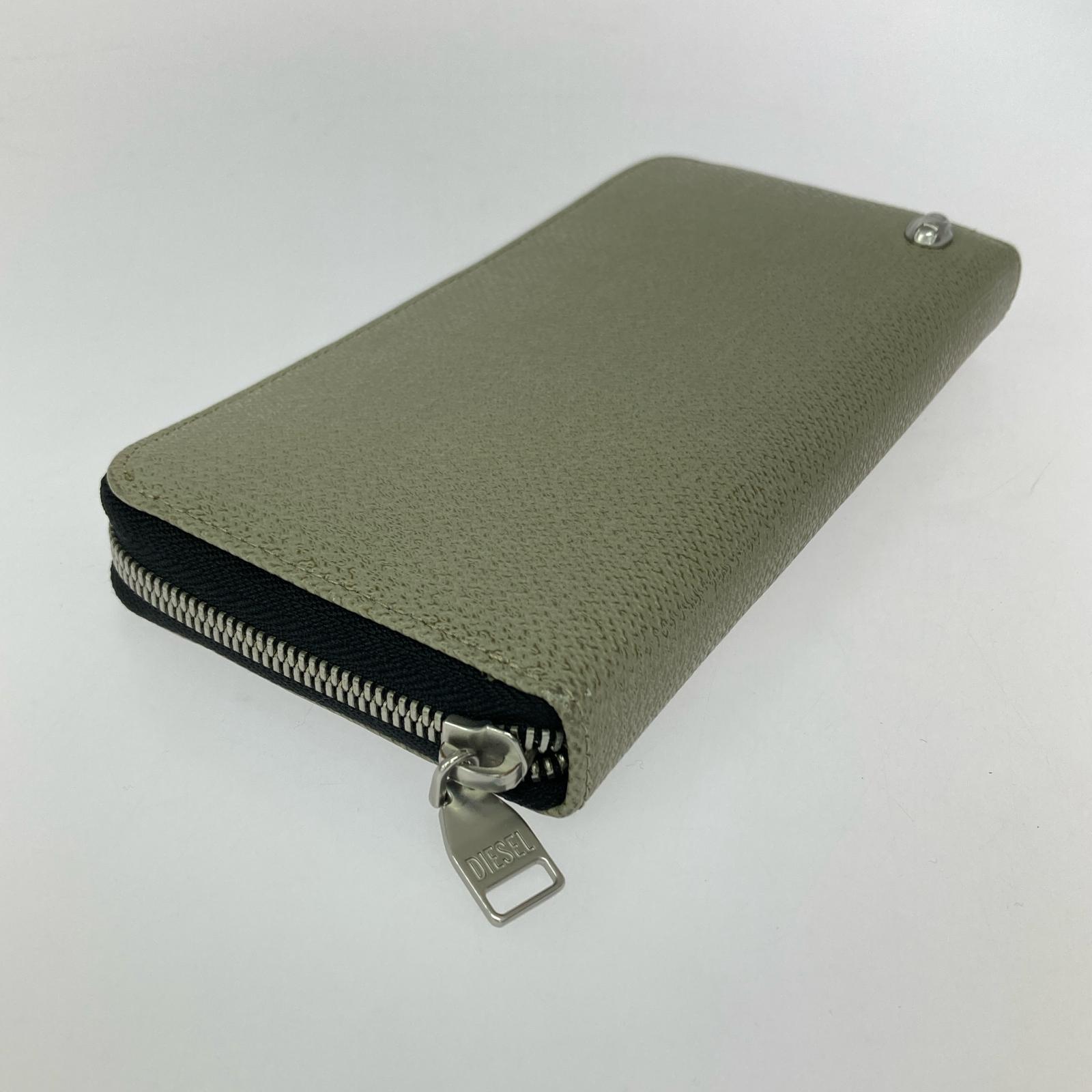 長財布 カウレザー ラウンドファスナー長財布