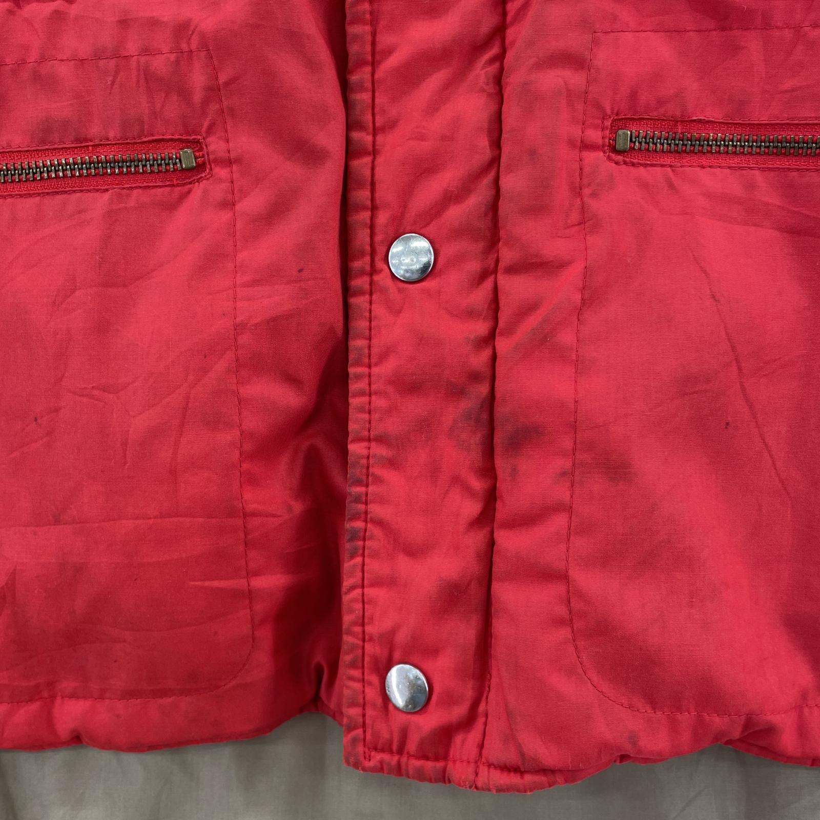 ジャケット MOUNTAIN GEAR 中綿ベスト RED