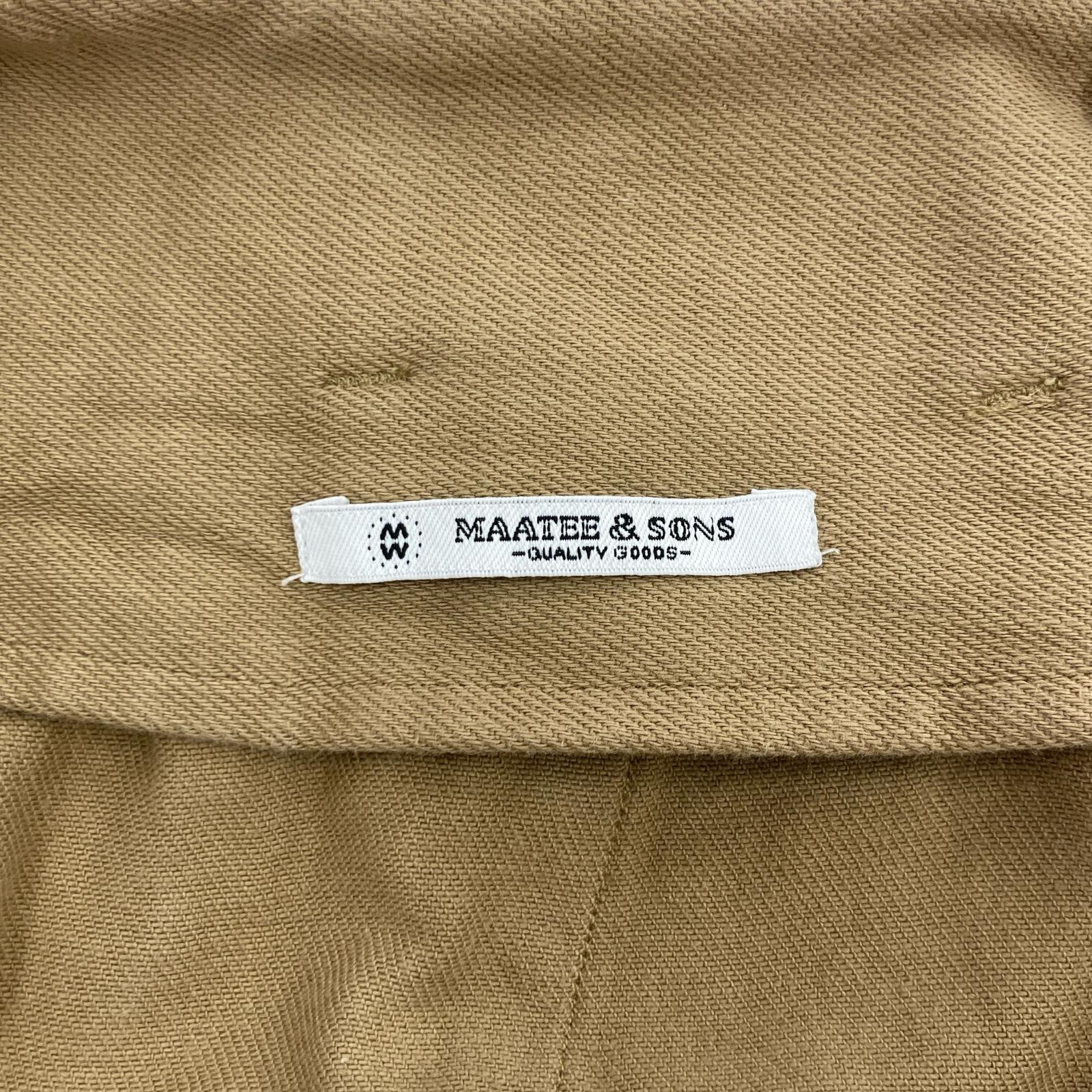 パンツ MAATEE&SONS 23AW CHEAP CHINO 2 ベージュ