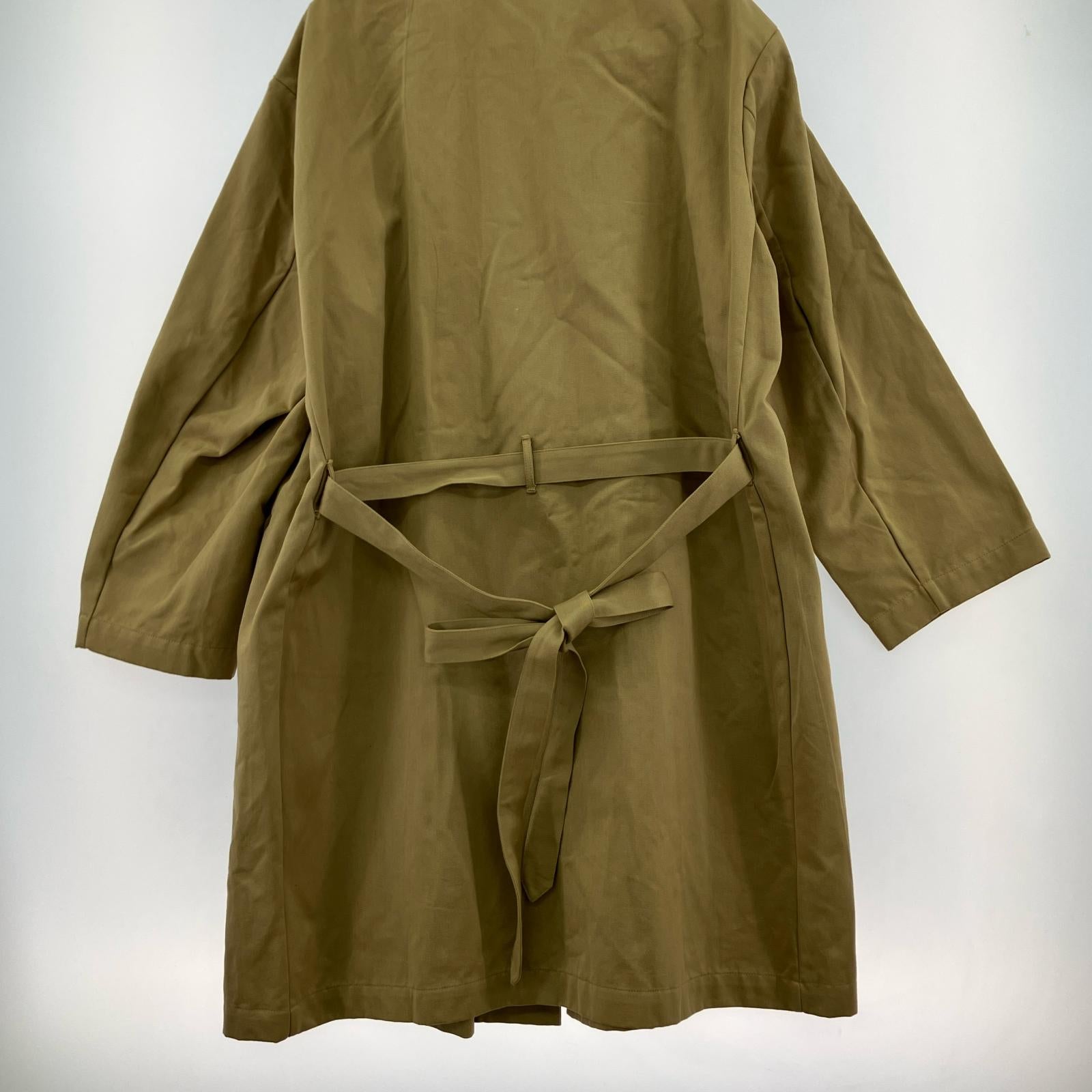 ジャケット MONITALY JUTE COAT ベルテッドコート 42 ベージュ 42 ベージュ