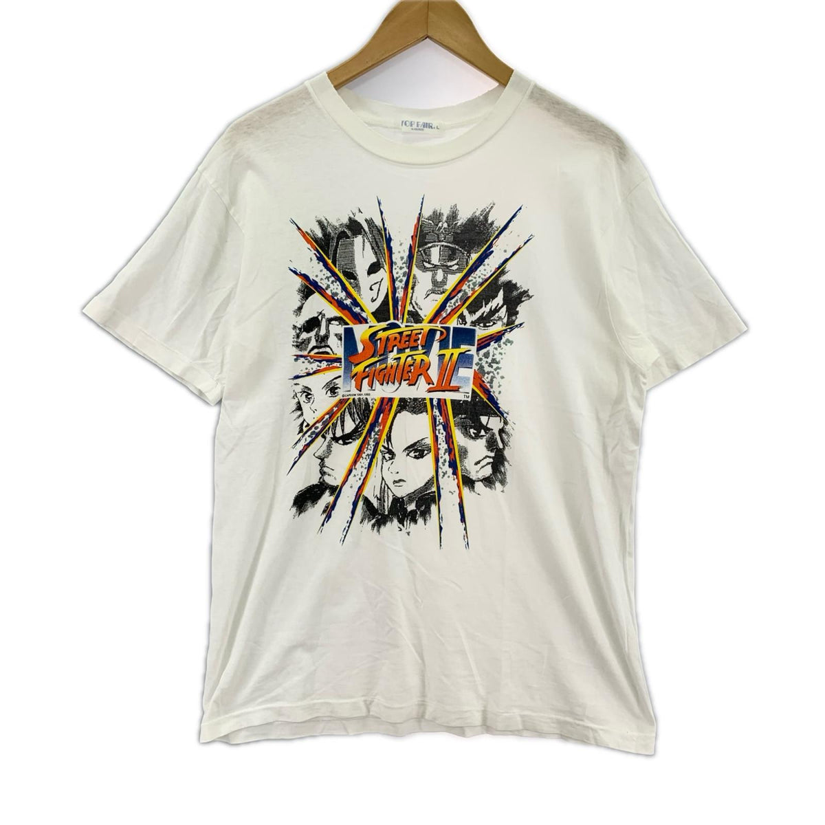 半袖Tシャツ 90s STREET FIGHTER 2 Tee L L ホワイト