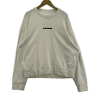 スウェット L/S ロゴプリントスウェット J47GU0001 J45050 白 S S ホワイト