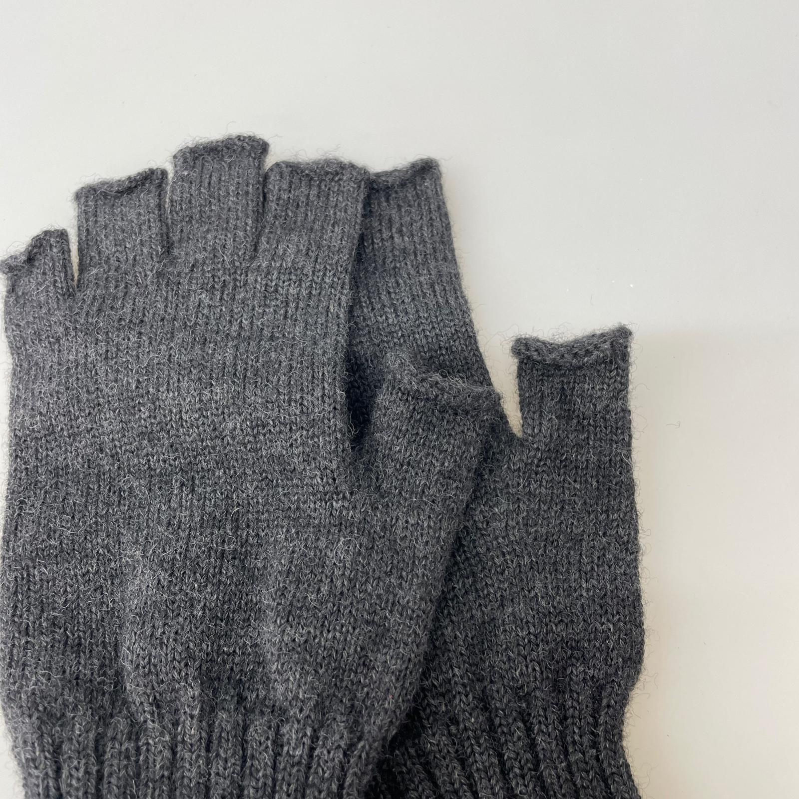 その他アクセサリー long gloves 手袋 グレー