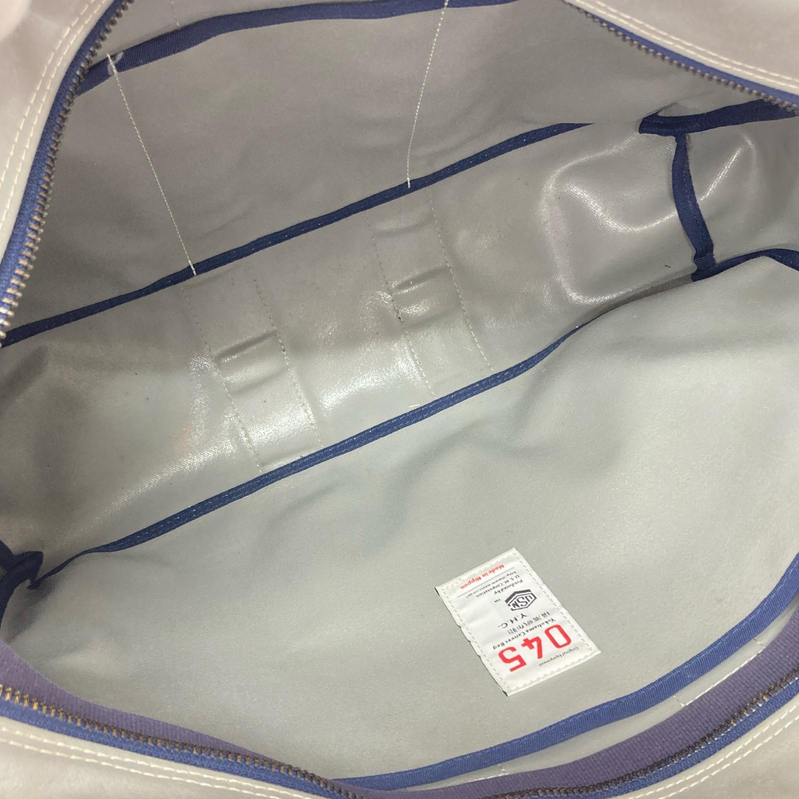 ショルダーバッグ 横濱帆布鞄 AVIATORS KIT BAG グレー
