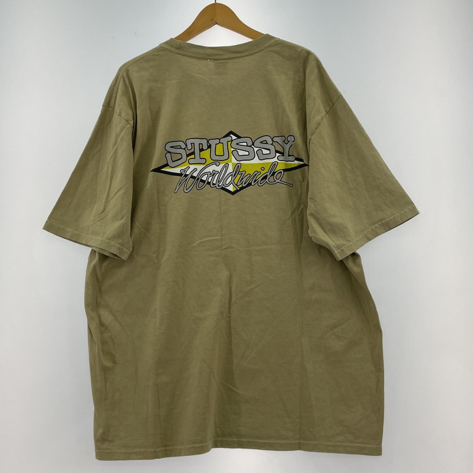 半袖Tシャツ S/SプリントTee (XL)カーキ カーキ