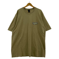 半袖Tシャツ S/SプリントTee (XL)カーキ カーキ