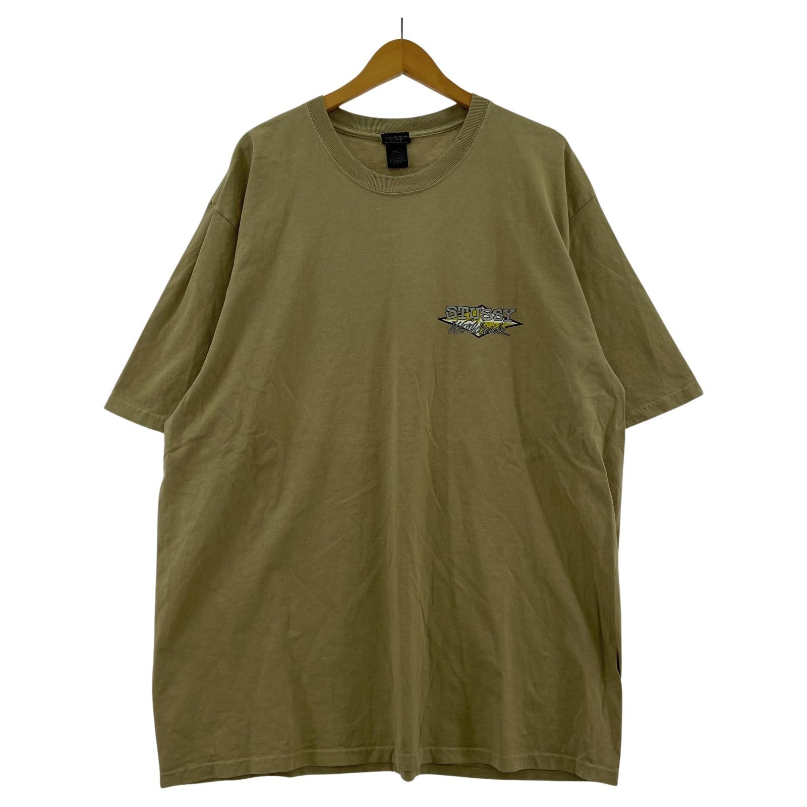 半袖Tシャツ S/SプリントTee (XL)カーキ カーキ