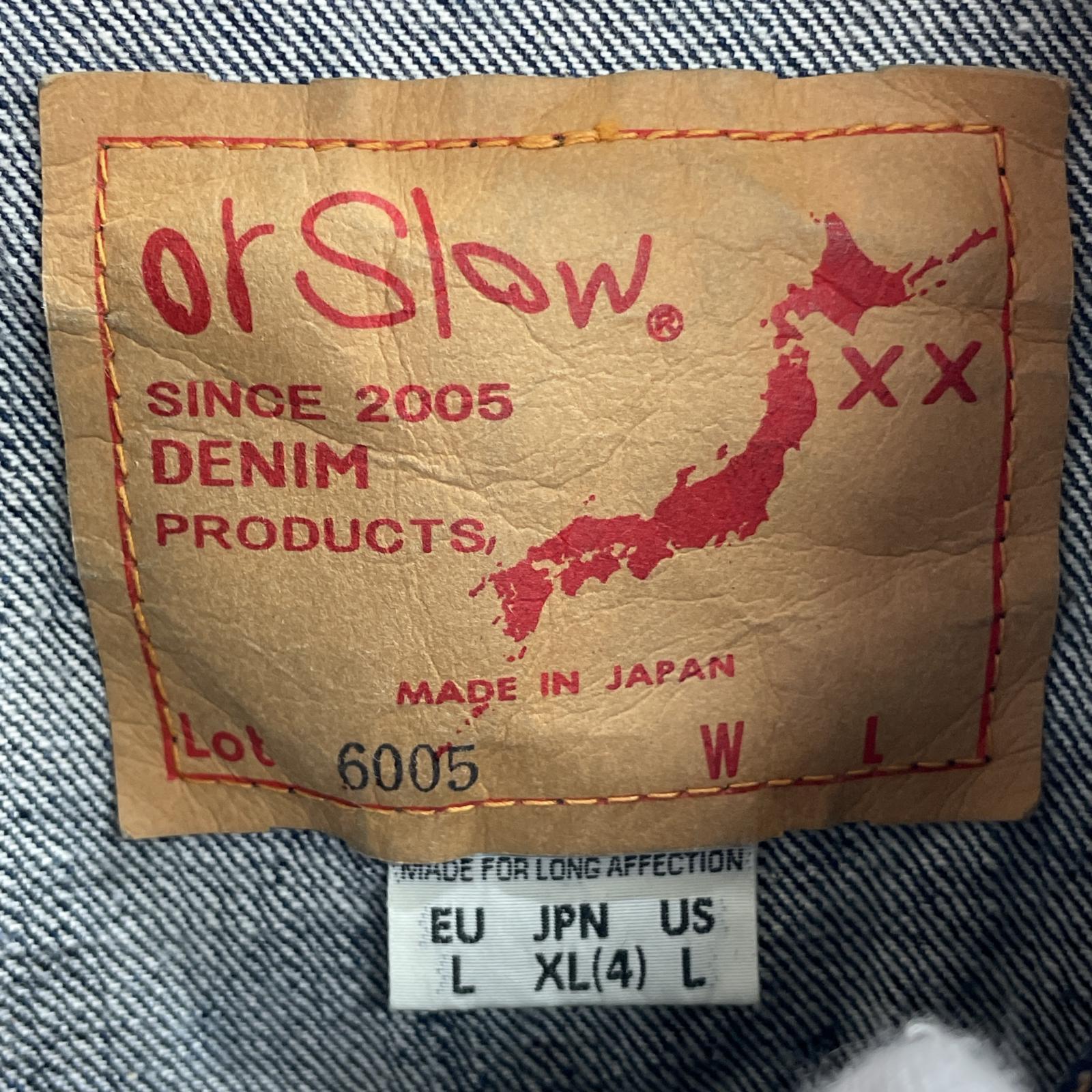 デニムジャケット 3rd TYPE DENIM TRUCKER XL ブルー