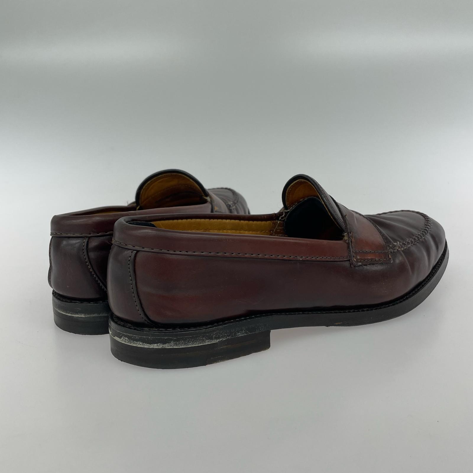 シューズ ALDEN 9616 コードバン コインローファー 8 1/2 ブラウン ブラウン