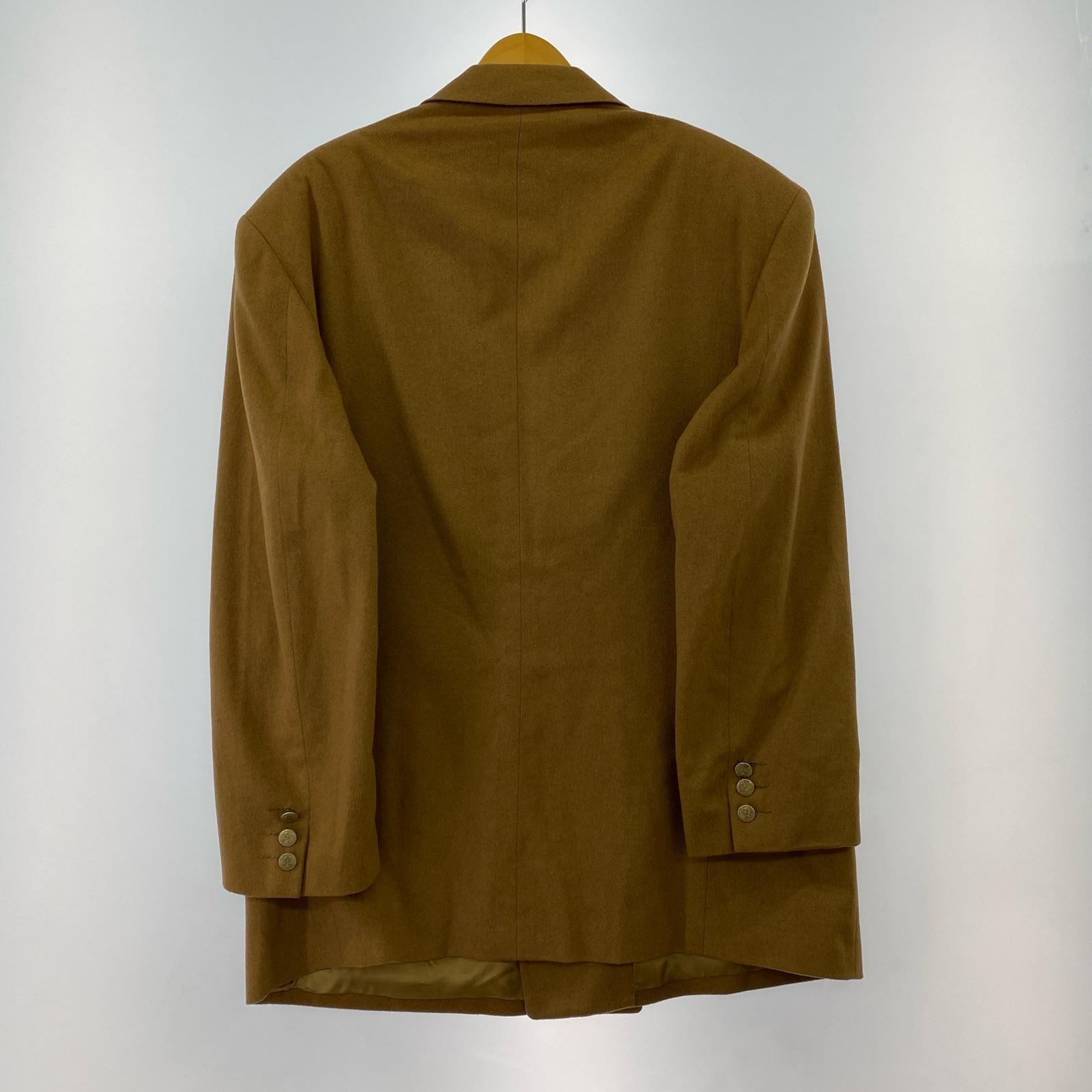 テーラードジャケット 70s LE BLAZER カシミヤ キャメル 52 ブラウン