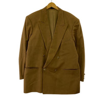 テーラードジャケット 70s LE BLAZER カシミヤ キャメル 52 ブラウン