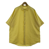 半袖シャツ 23SS WAGA SS SHIRT/S/イエロー S イエロー