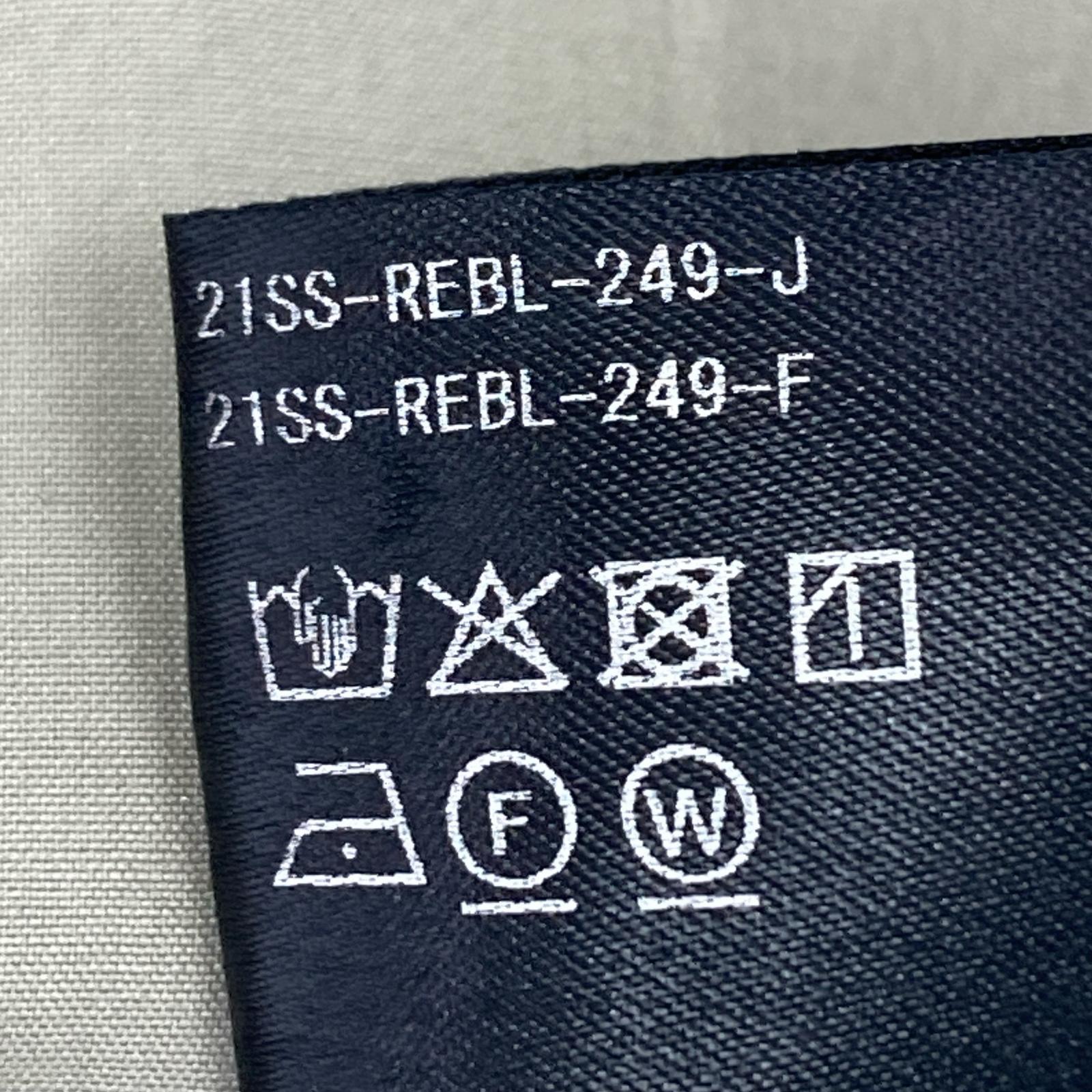 半袖シャツ 46/グレー/21SS-REBL-249 グレー