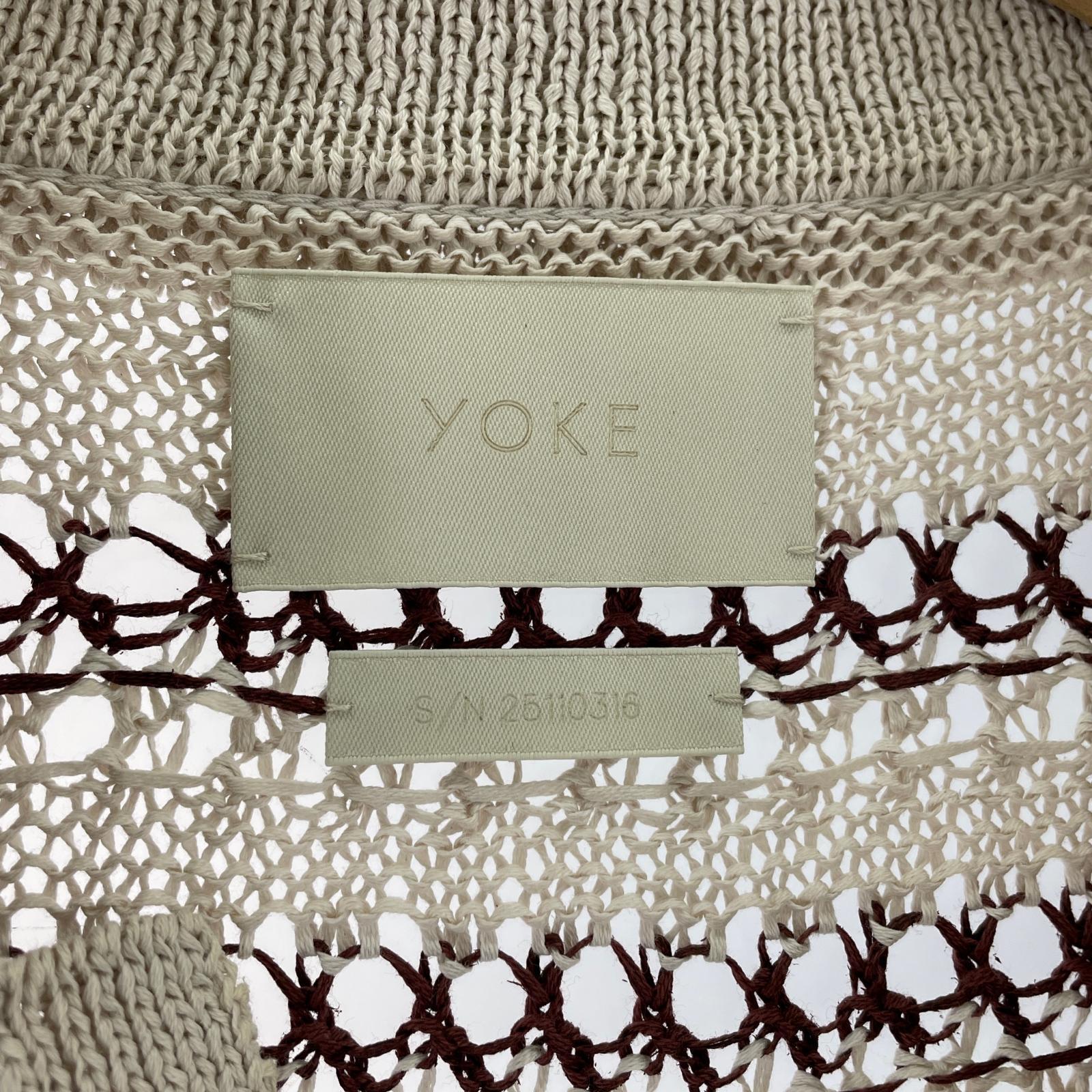 ポロシャツ BORDER MESH KNIT SKIPPER POLO SHIRT/2 2 ブラウン