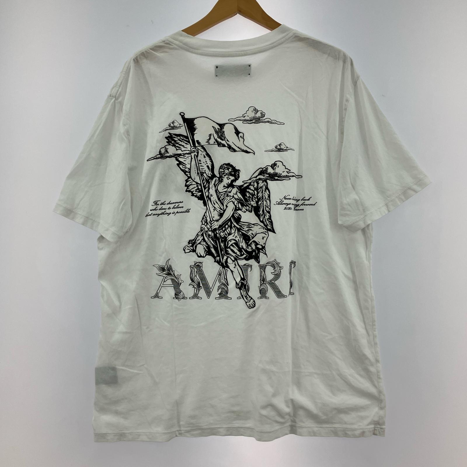 半袖Tシャツ AMIRI 24SS ANGEL TEE プリントTee L ホワイト L ホワイト