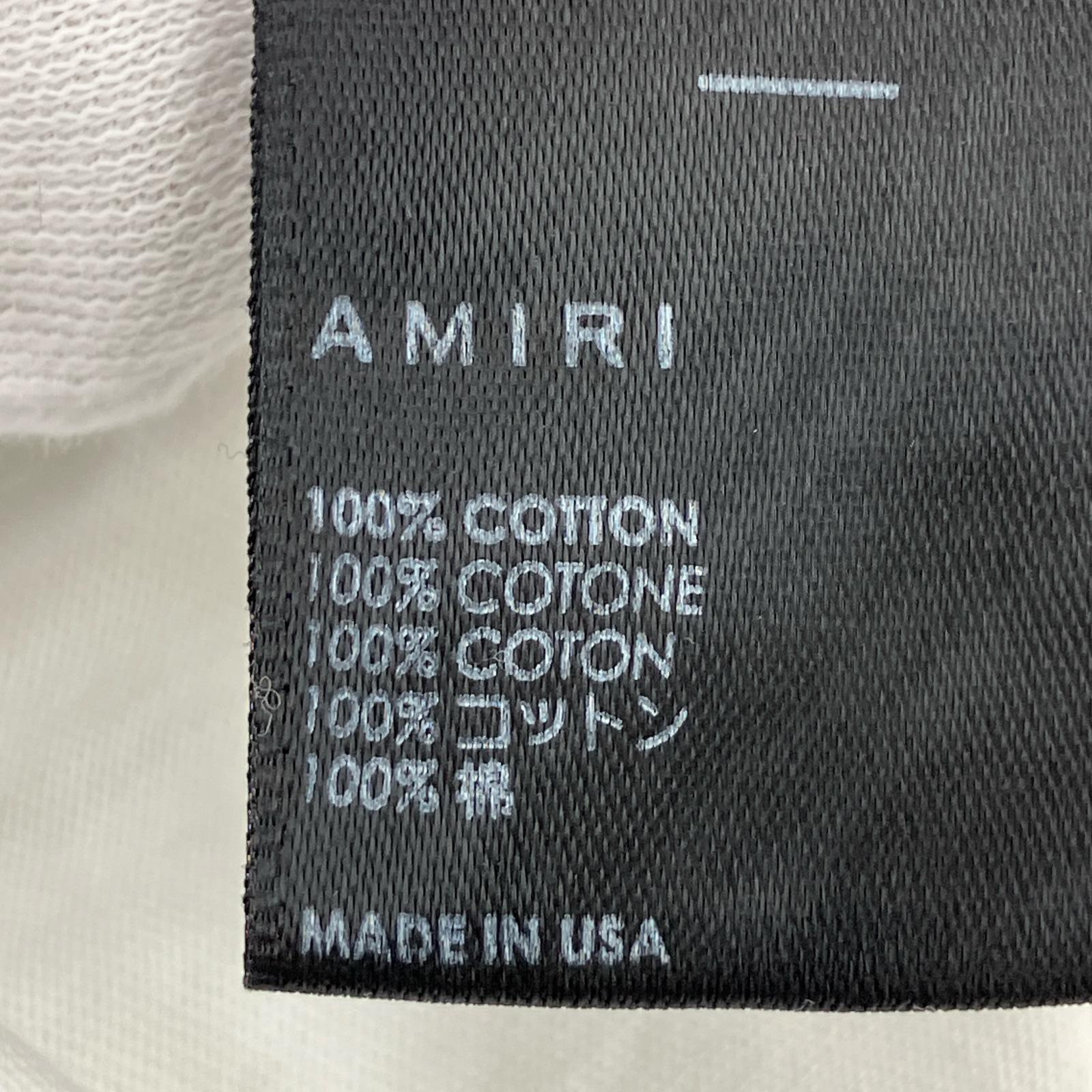 半袖Tシャツ AMIRI 24SS ANGEL TEE プリントTee L ホワイト L ホワイト