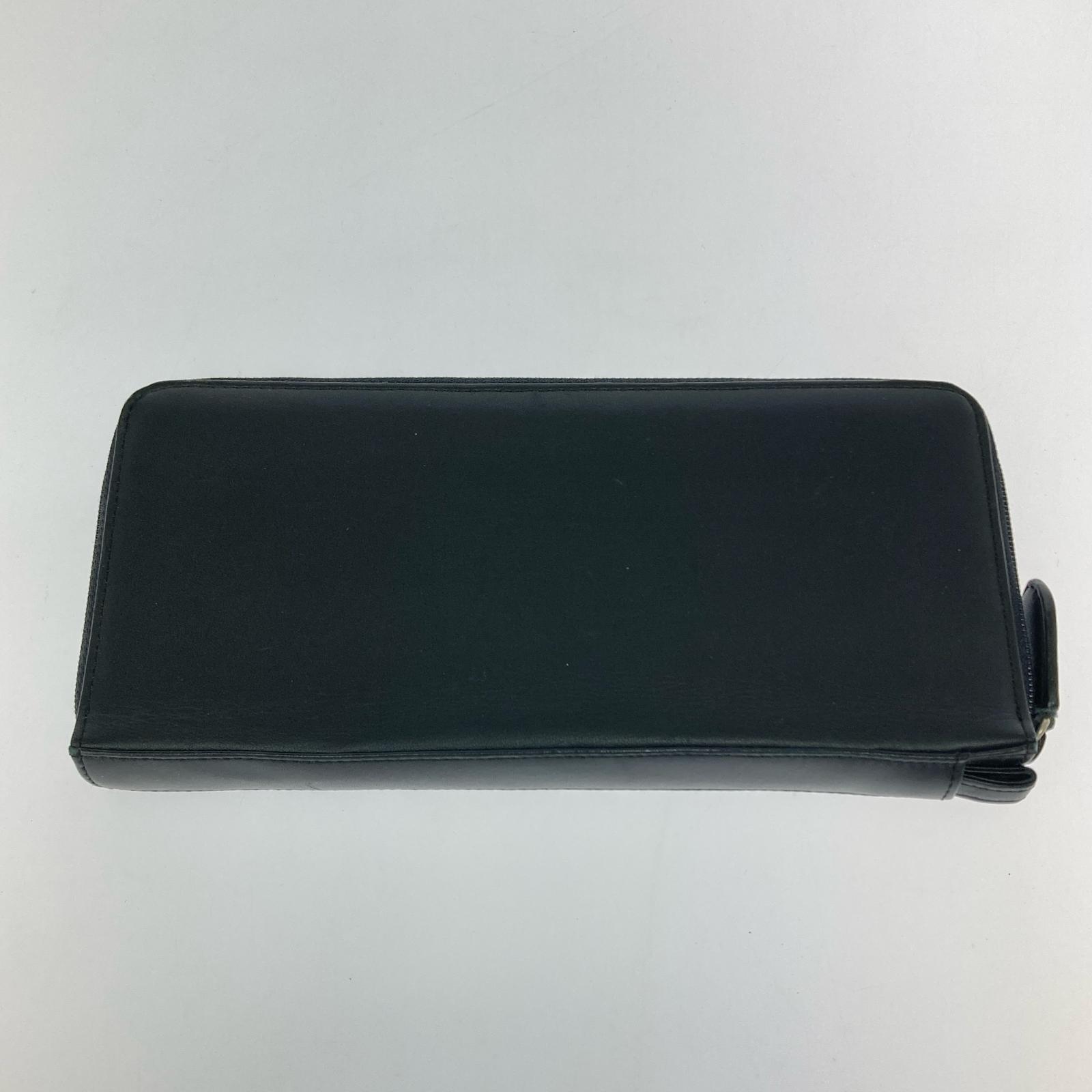 長財布 cypris ラウンドジップ ブラック