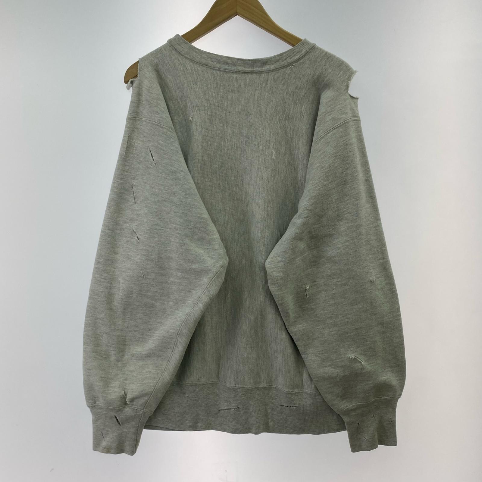 スウェット 80s RW COLGATE BASKETBALL (L) 灰 L グレー