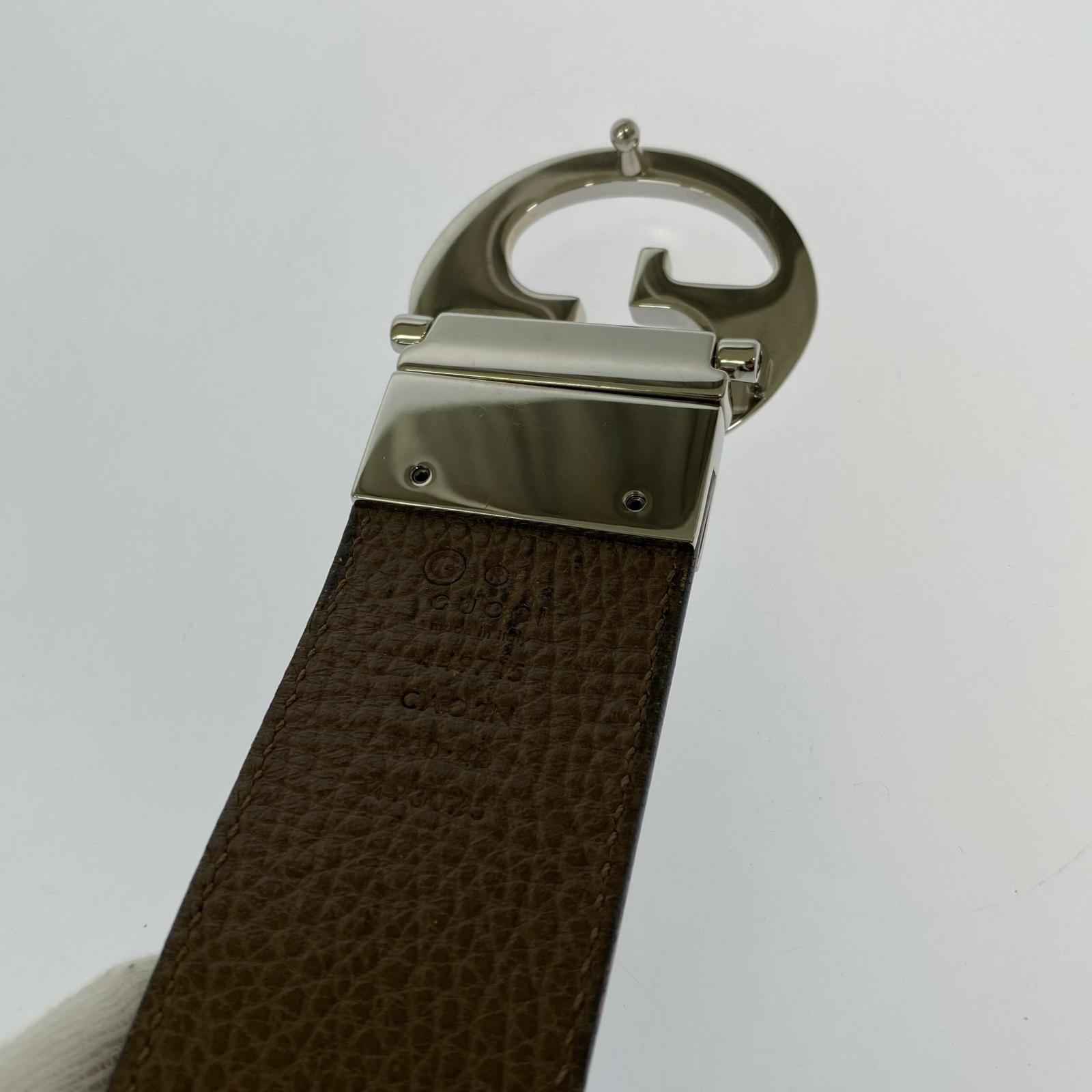 GUCCI 449715 レザーベルト