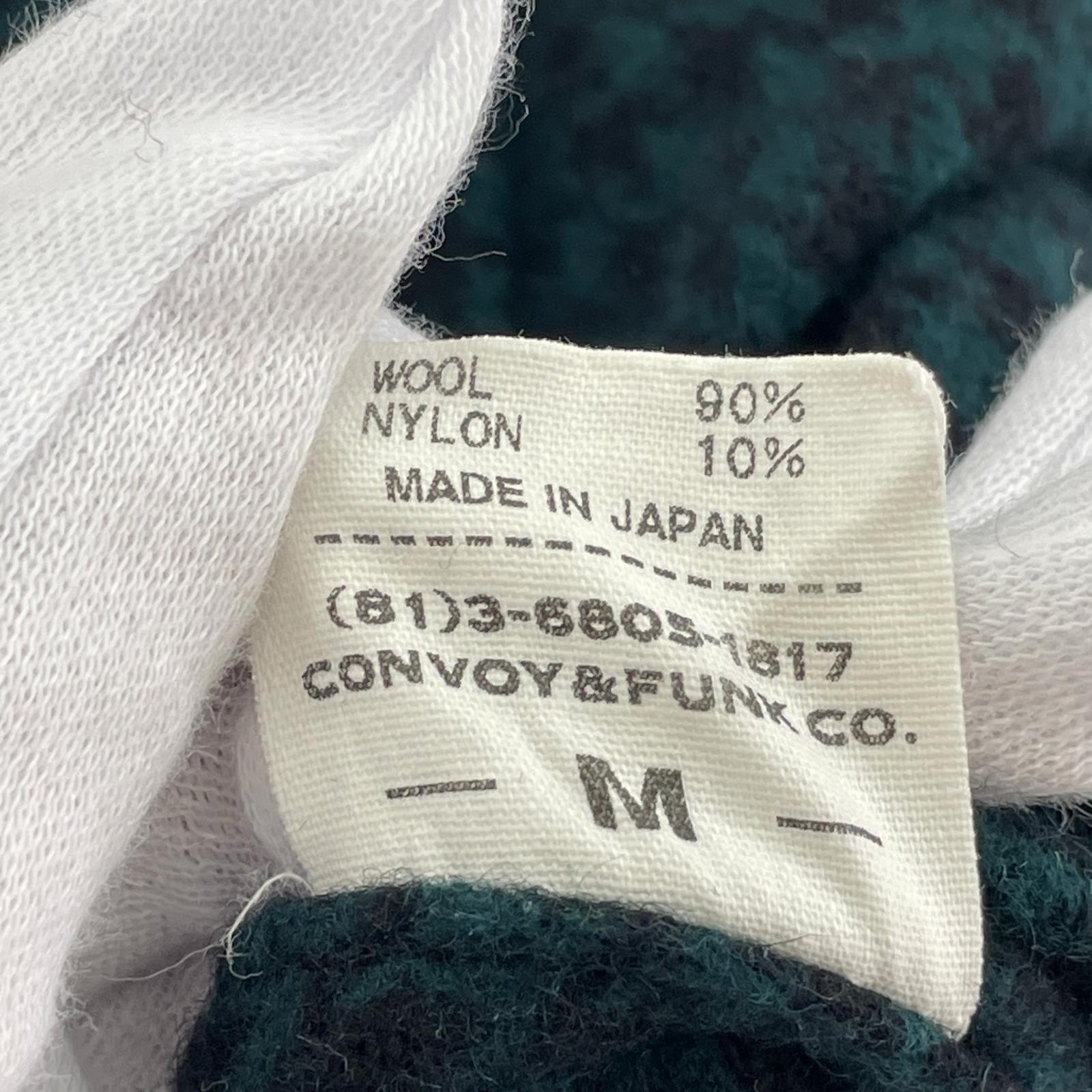 長袖シャツ 14AW BF GOOD RICH ウール 千鳥格子 (M) M グリーン