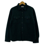 長袖シャツ 14AW BF GOOD RICH ウール 千鳥格子 (M) M グリーン