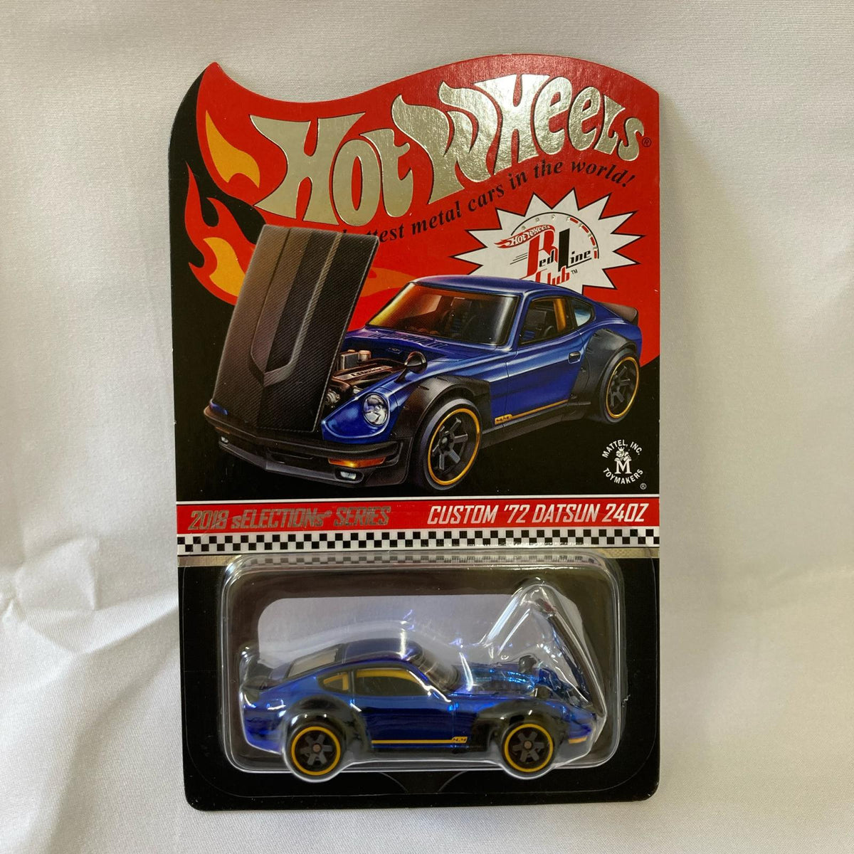 HW RLC カスタムダットサン 240Z ブルー ミニカーその他