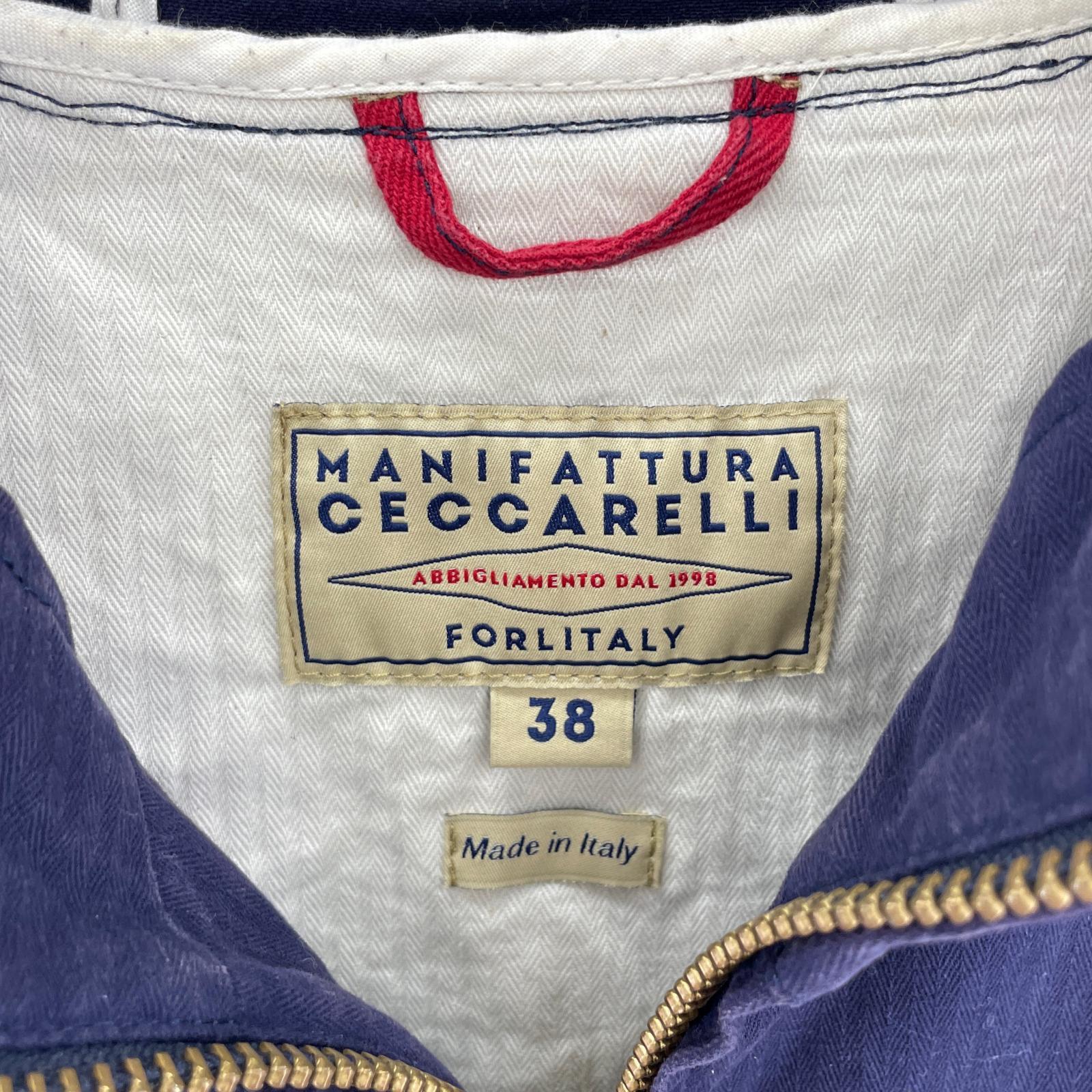 ジャケット MANIFATTURA CECCARELLI 紫 38 パープル