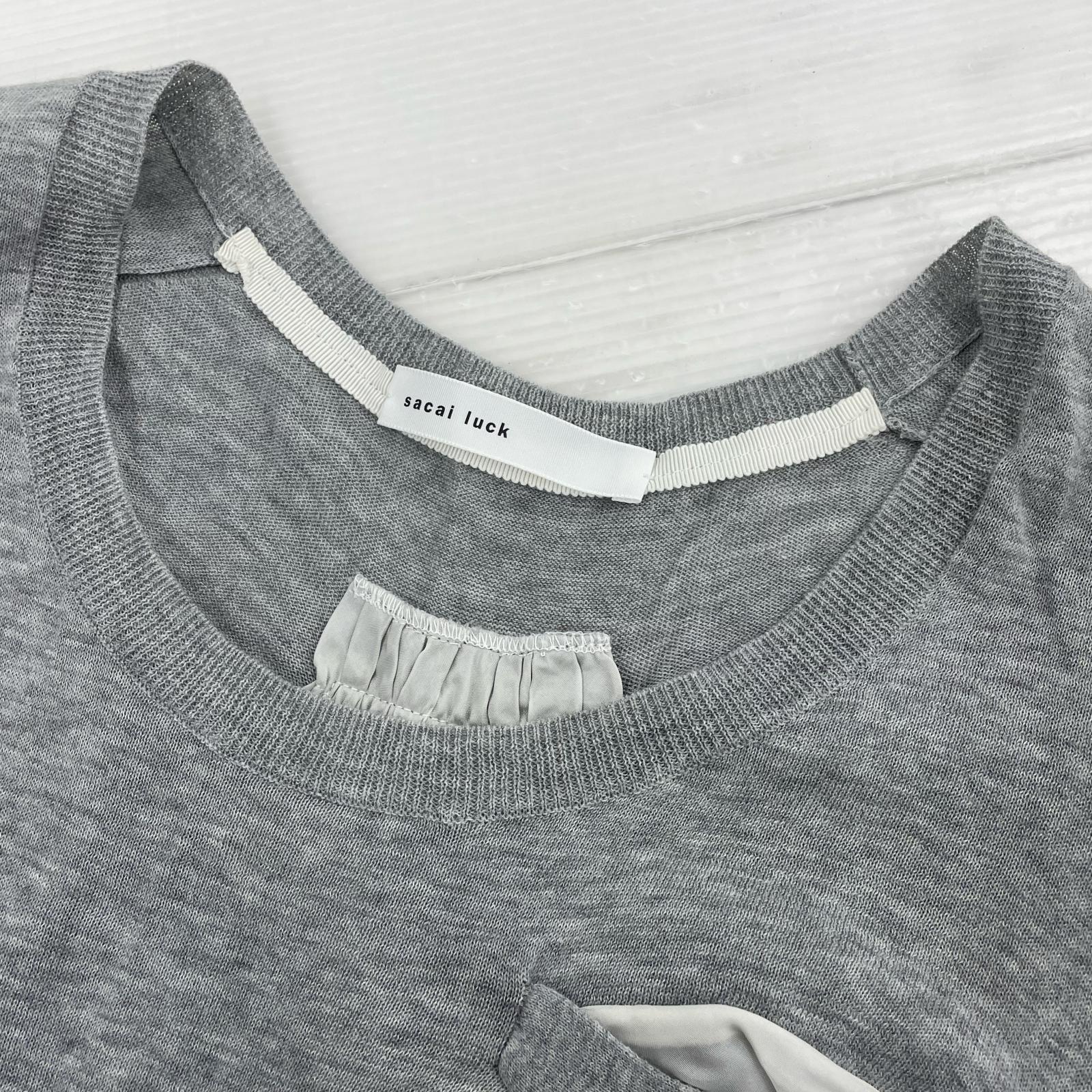 ワンピース sacai luck 半袖ワンピース