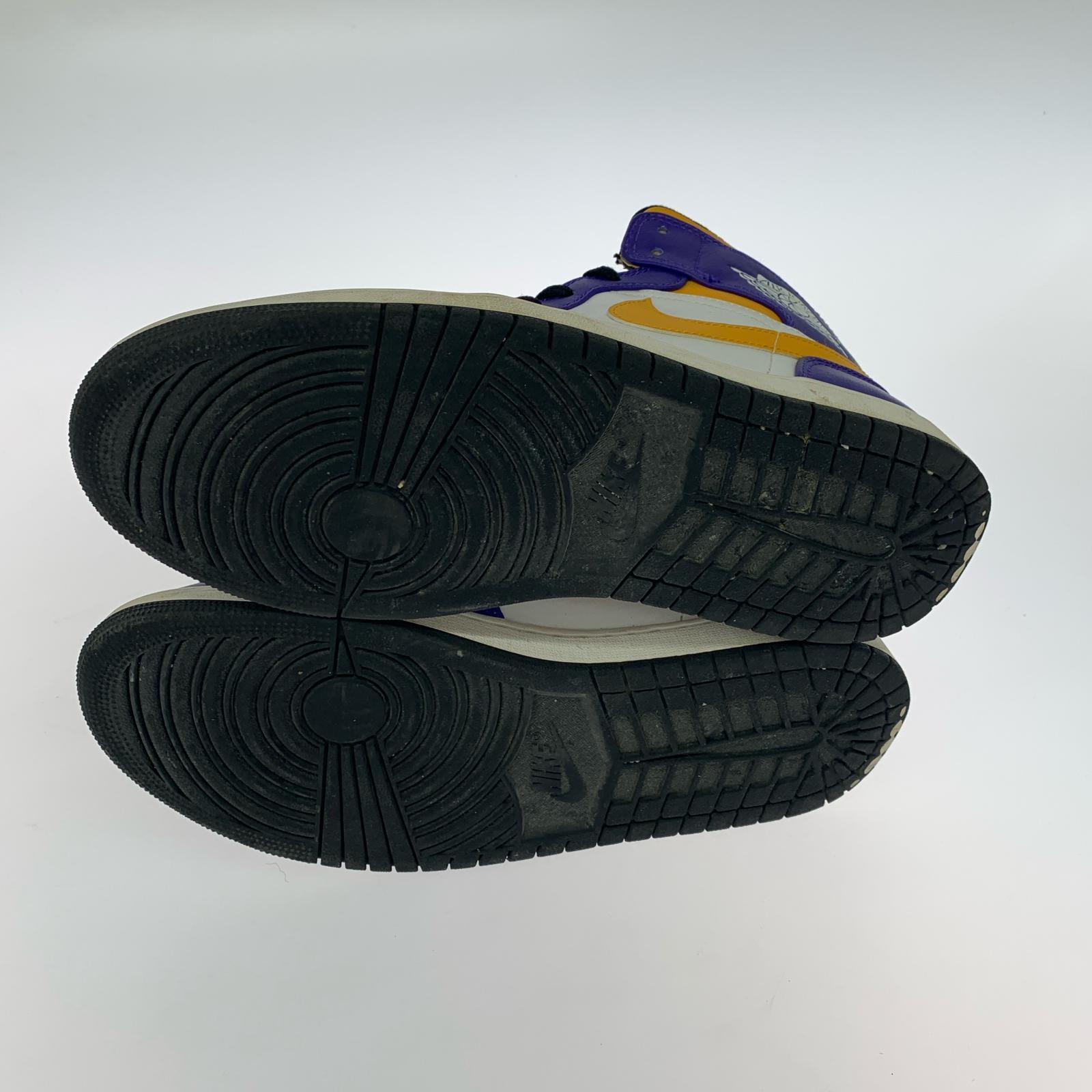 スニーカー Nike Air Jordan 1 Mid "Lakers" 28cm (US10 UK9 1/2 EU46)
