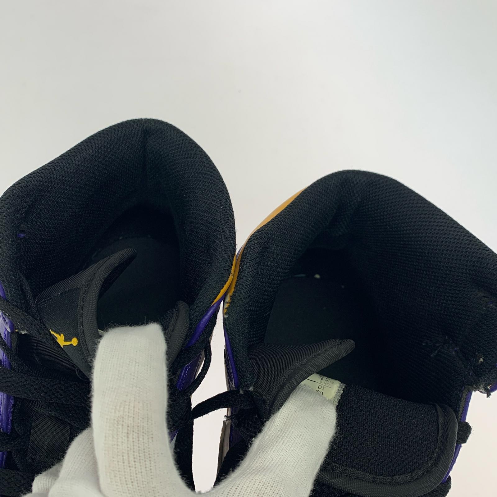 スニーカー Nike Air Jordan 1 Mid "Lakers" 28cm (US10 UK9 1/2 EU46)