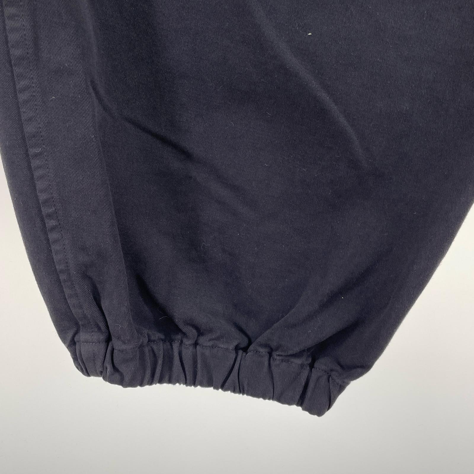 パンツ 24AW 製品染め ドローストリングパンツ 3 ネイビー 3 ブラック
