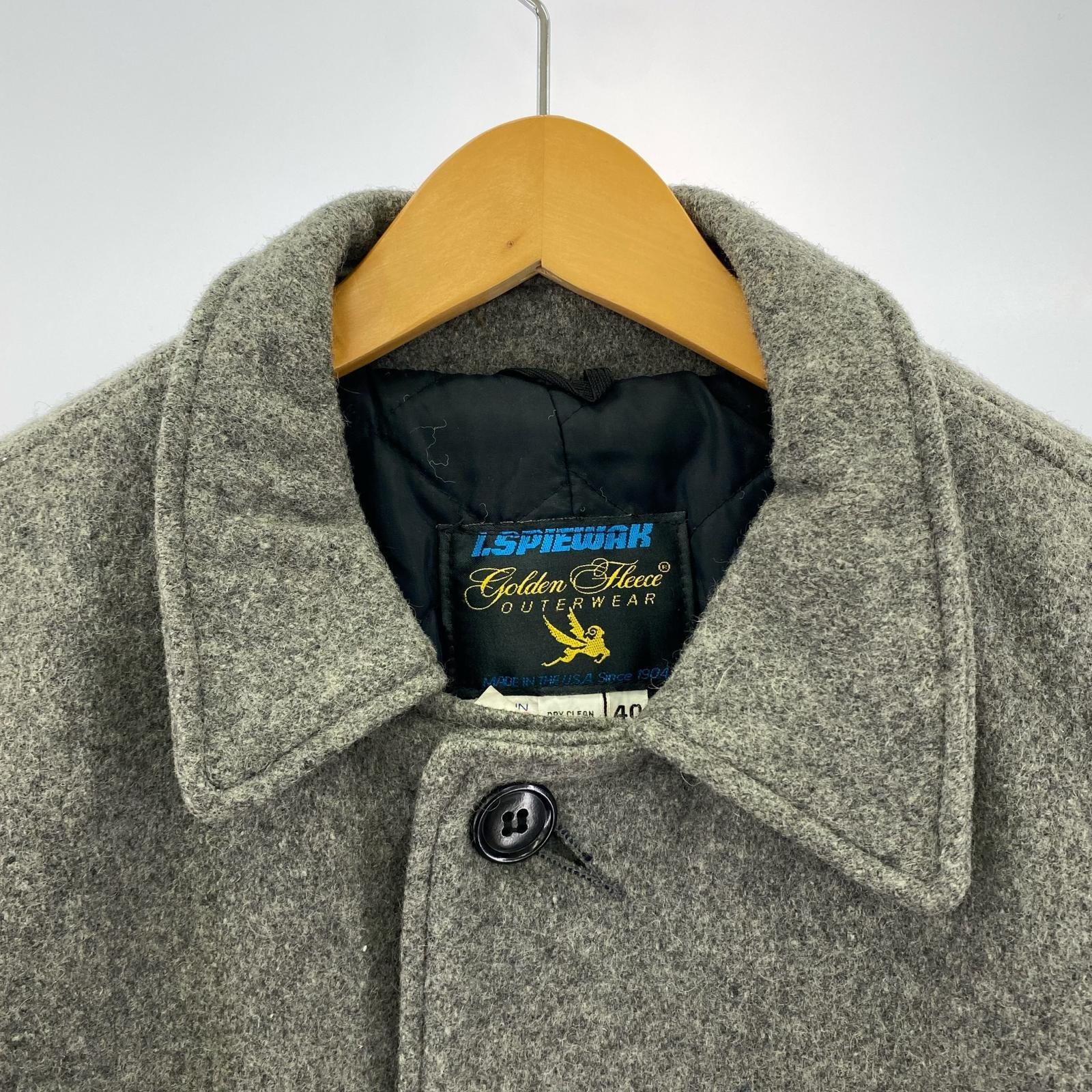 ジャケット ~90s wool court 40 グレー