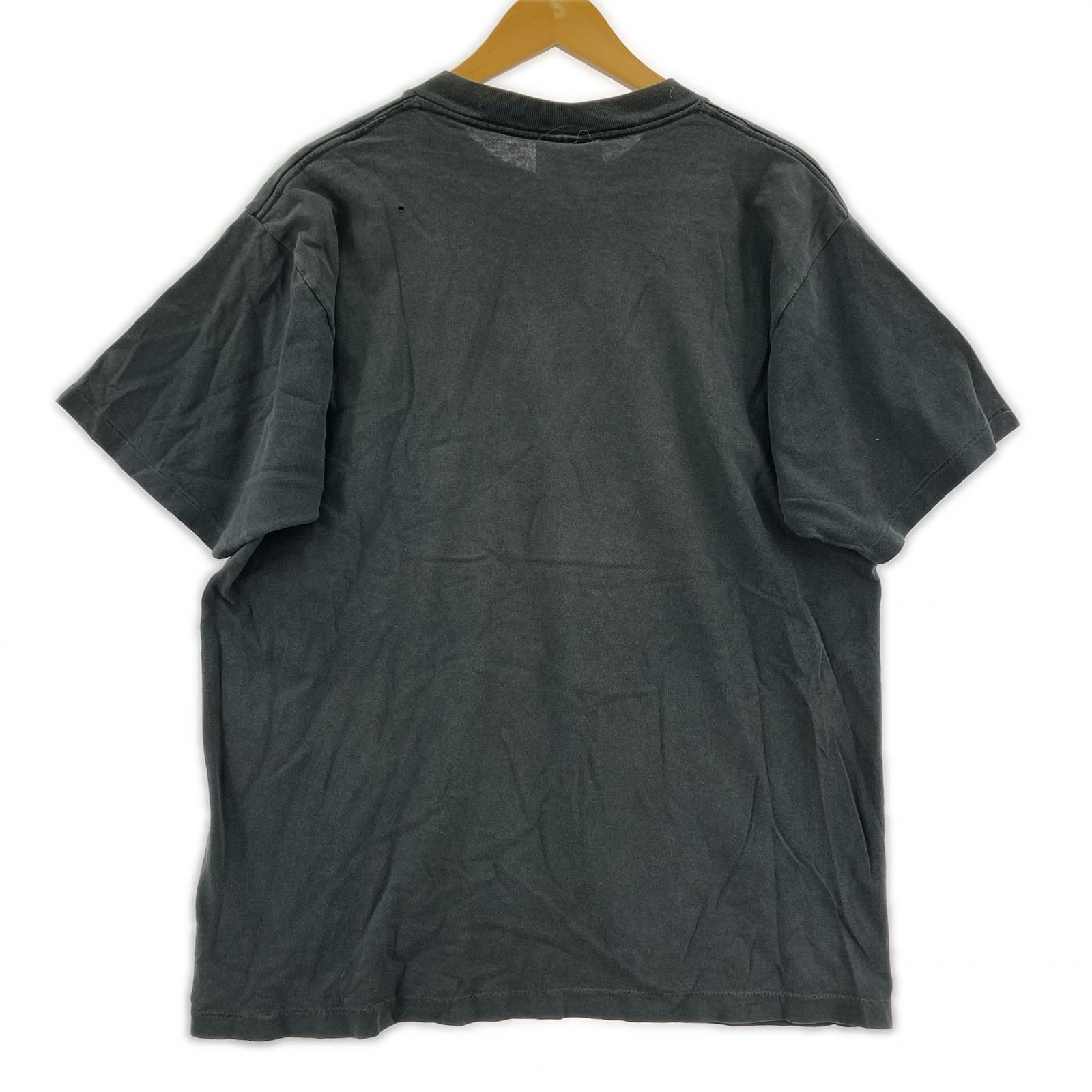 半袖Tシャツ 90s wolf tee L ブラック