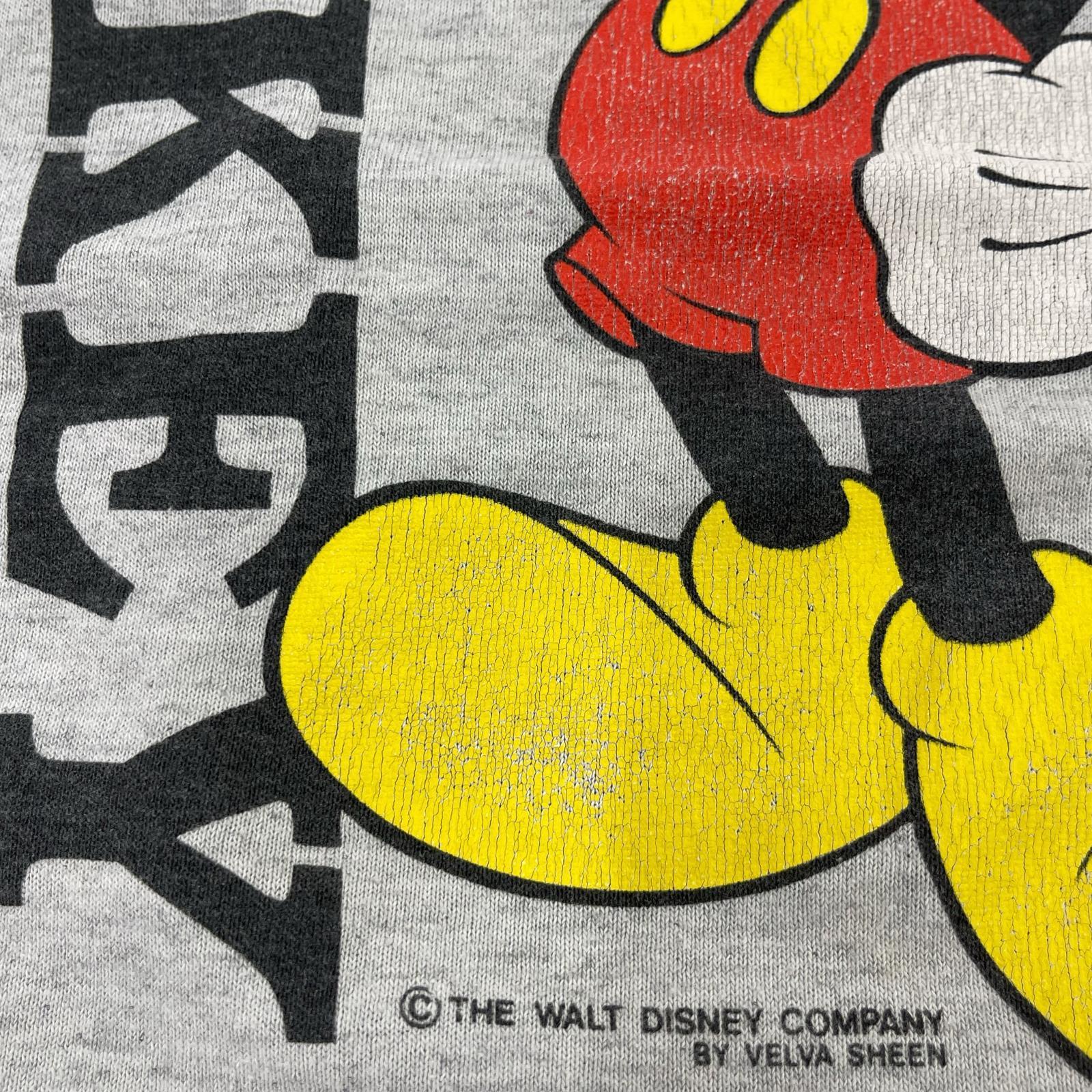 半袖Tシャツ 90s mickey oregon tee L グレー