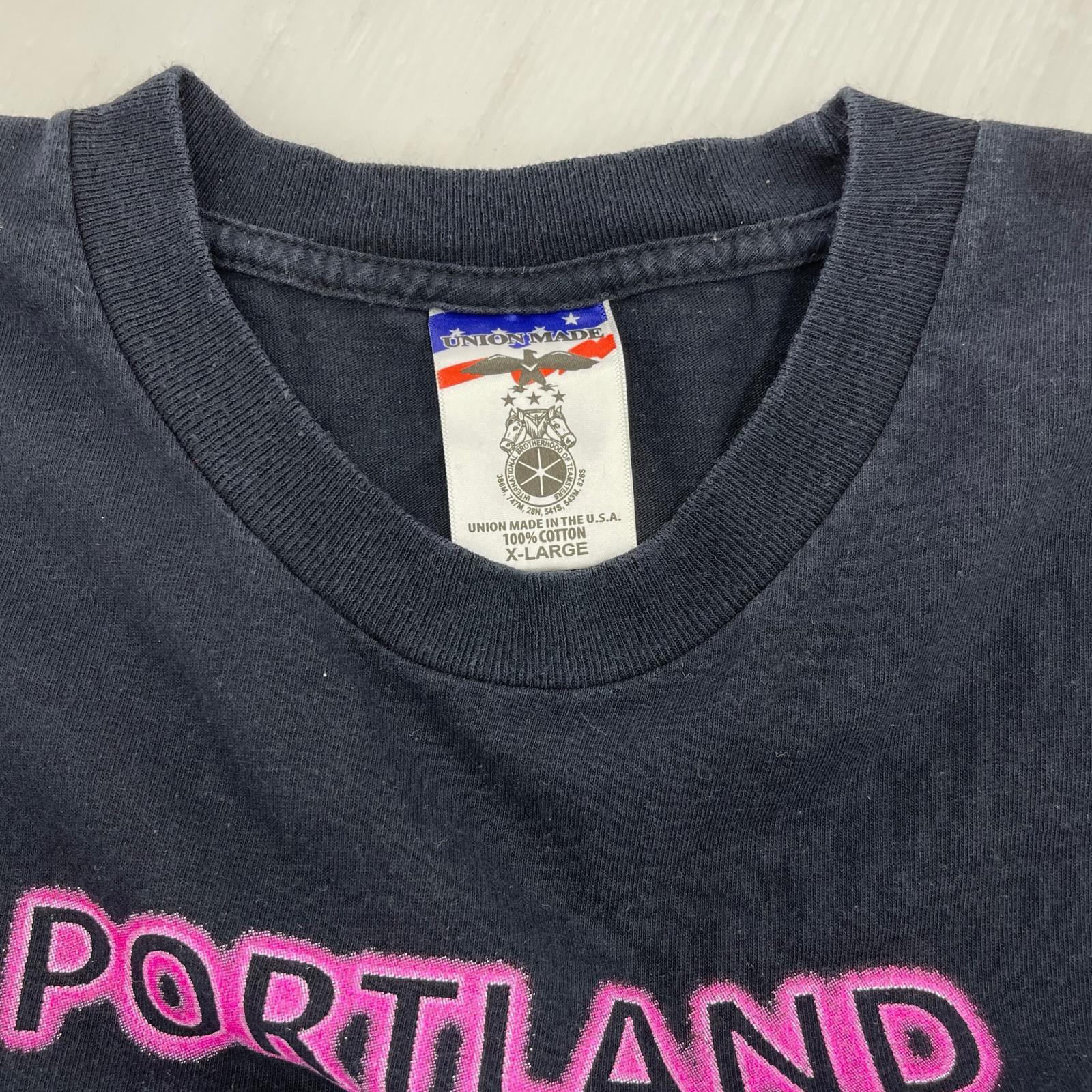 半袖Tシャツ 90s portland DSA tee ブラック
