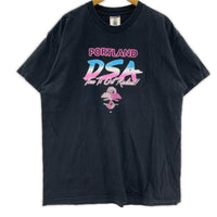 半袖Tシャツ 90s portland DSA tee ブラック
