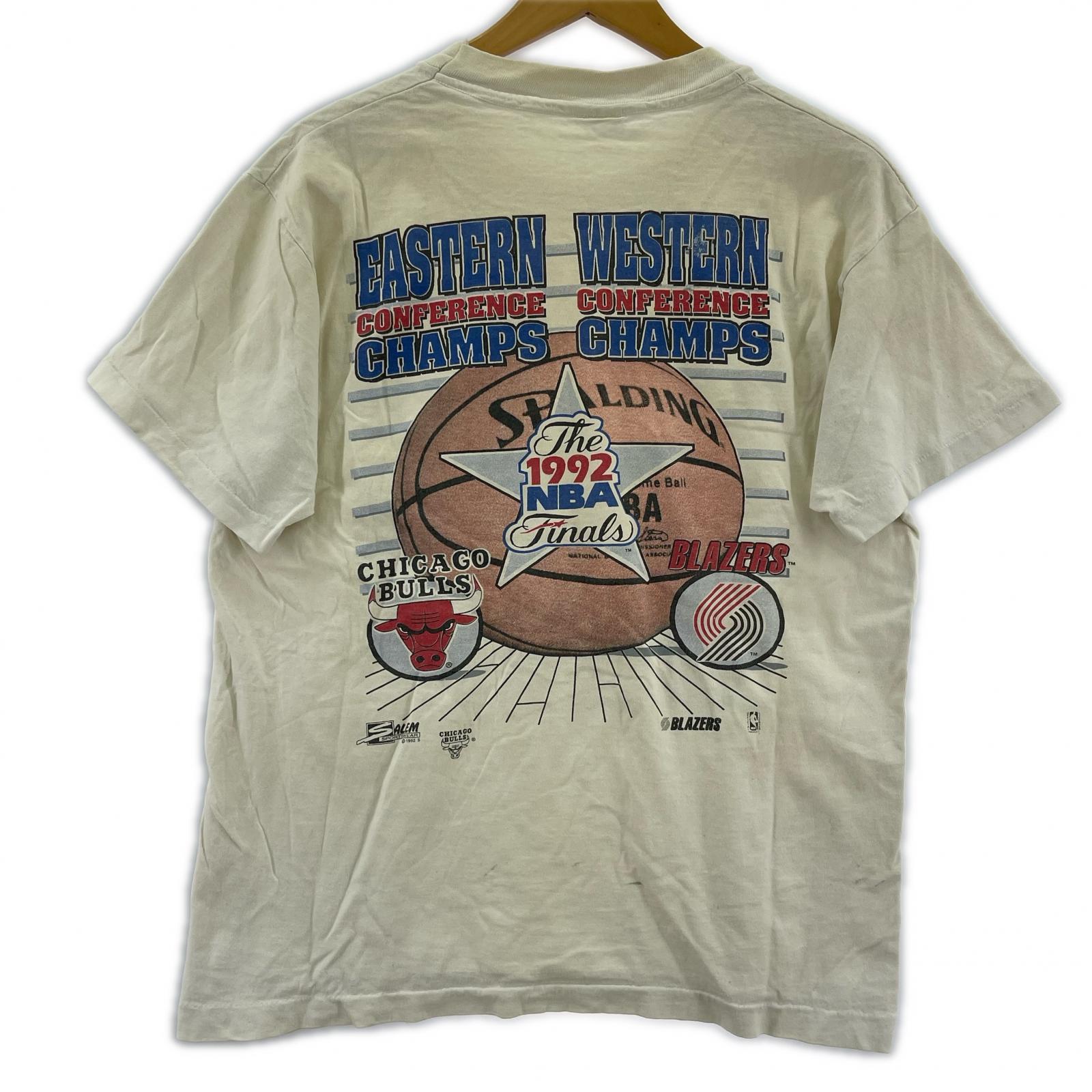 半袖Tシャツ 90s NBA final tee L ホワイト
