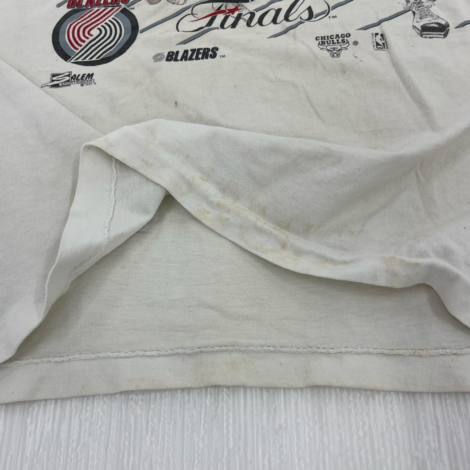 半袖Tシャツ 90s NBA final tee L ホワイト