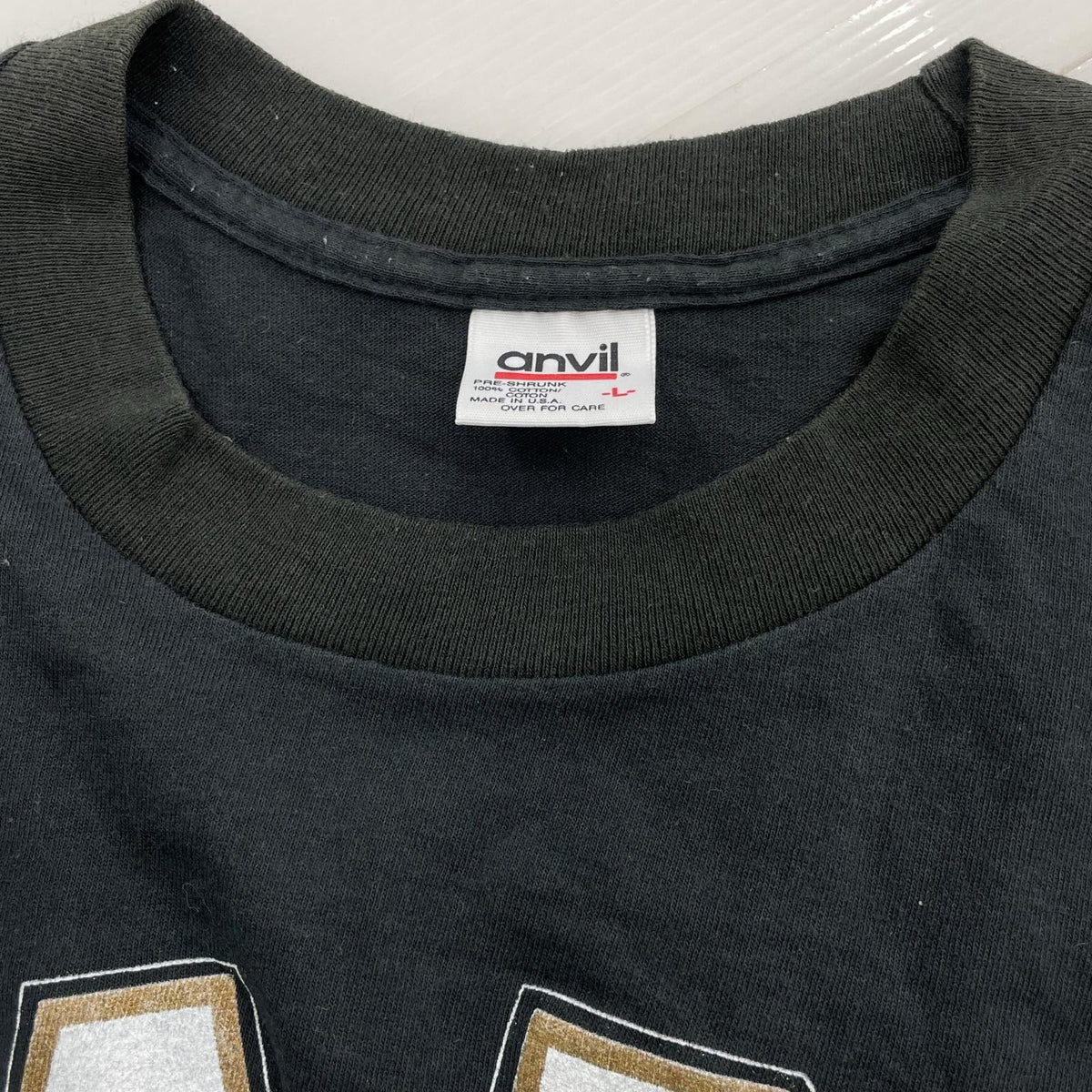 半袖Tシャツ 90s LAPD police tee L ブラック