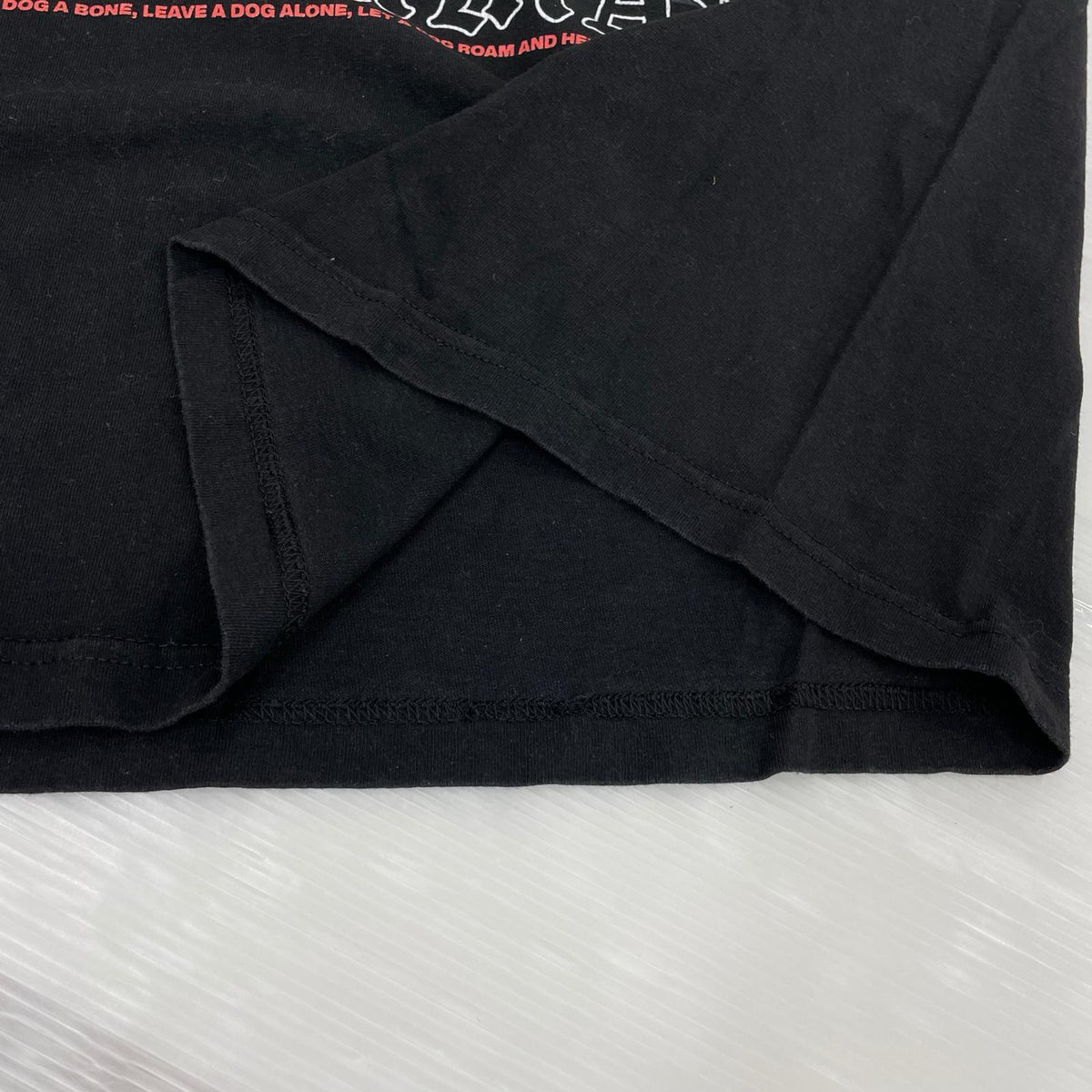 半袖Tシャツ 00s dark man tee L ブラック