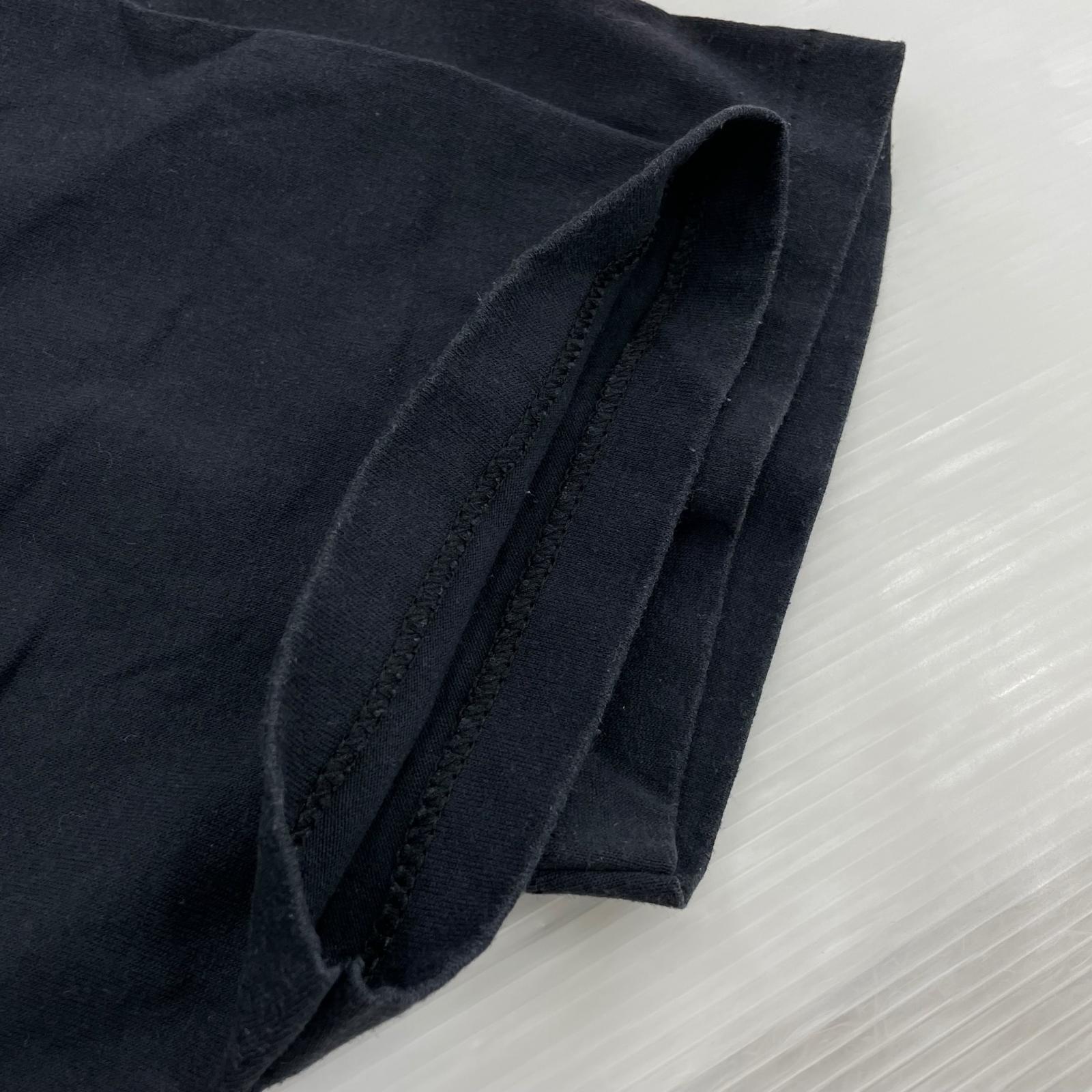 半袖Tシャツ 90s silver salmon tee L ブラック