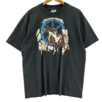 半袖Tシャツ 80s horse tee ブラック