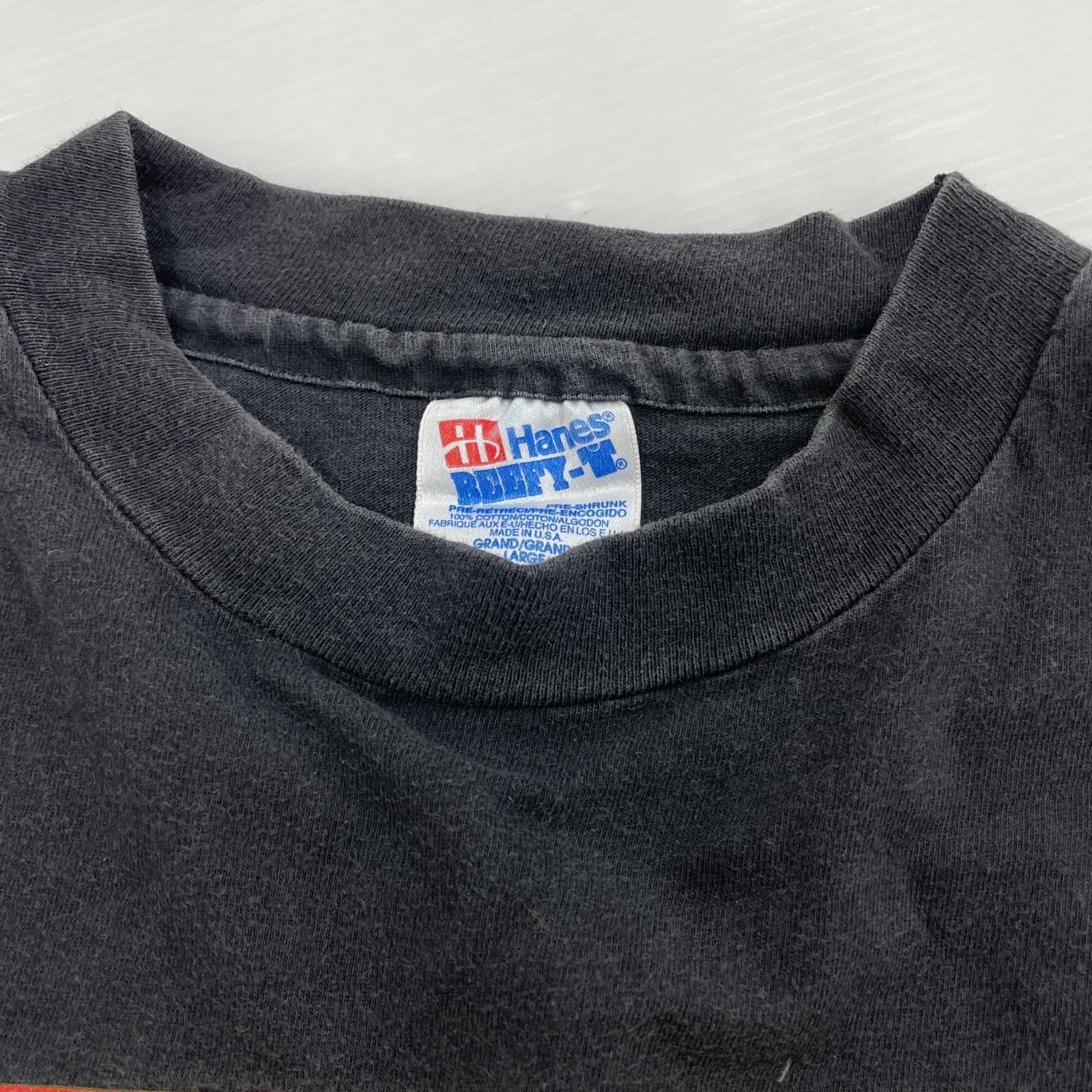 半袖Tシャツ 80s flying fish tee L ブラック