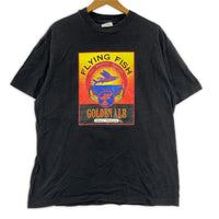 半袖Tシャツ 80s flying fish tee L ブラック